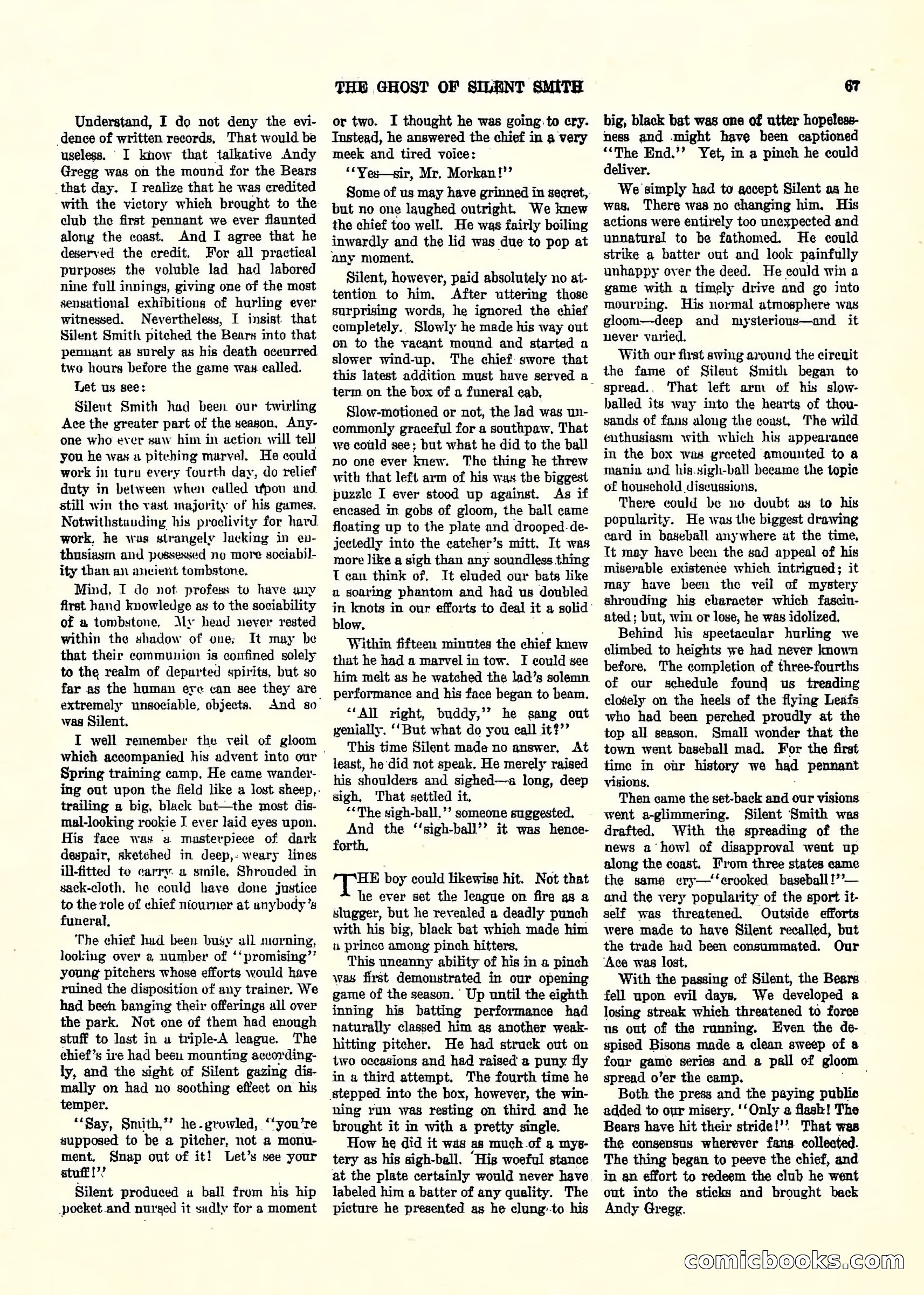 Weird Tales, Vol. 3, No. 2 — page 68 of 98