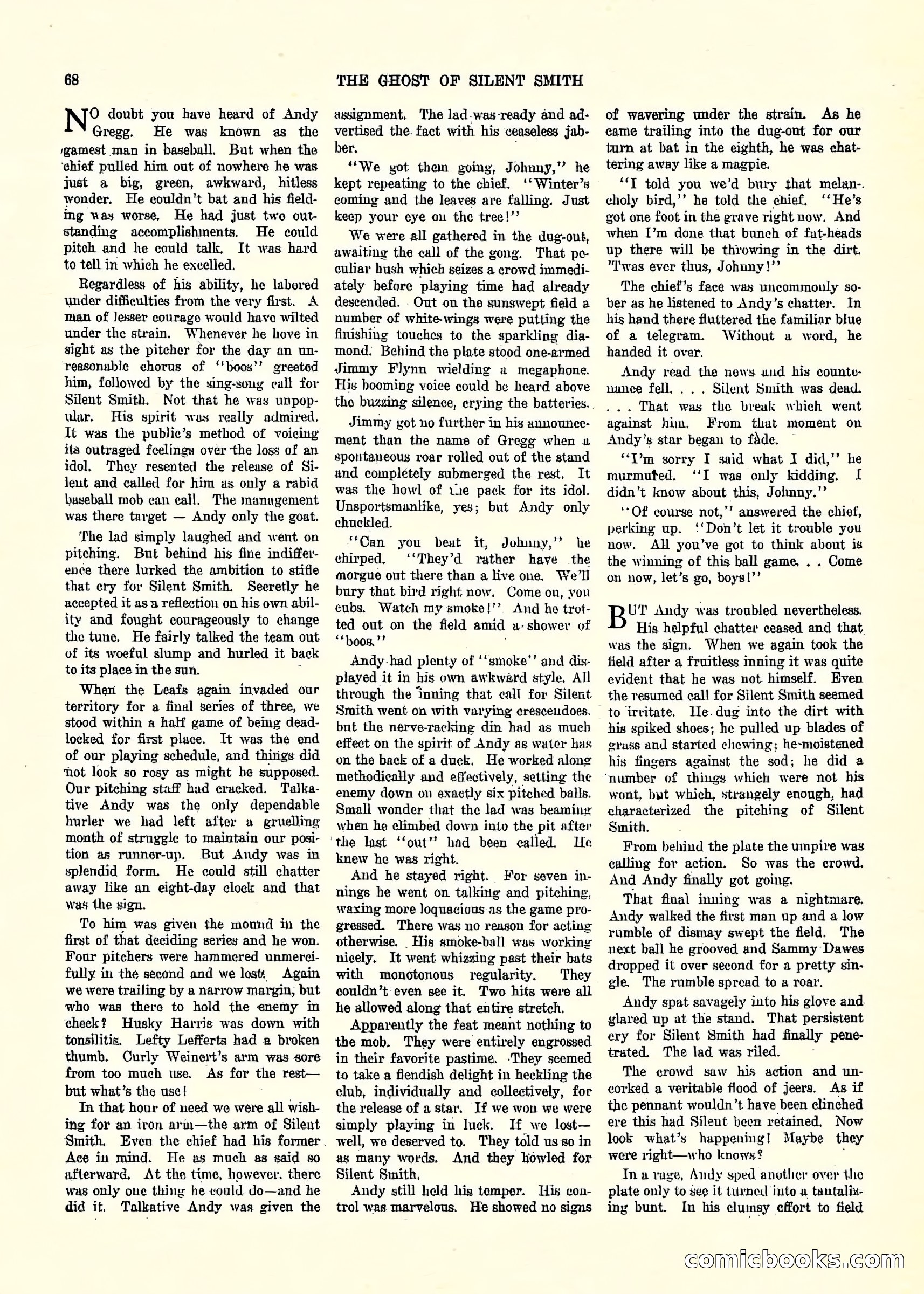 Weird Tales, Vol. 3, No. 2 — page 69 of 98