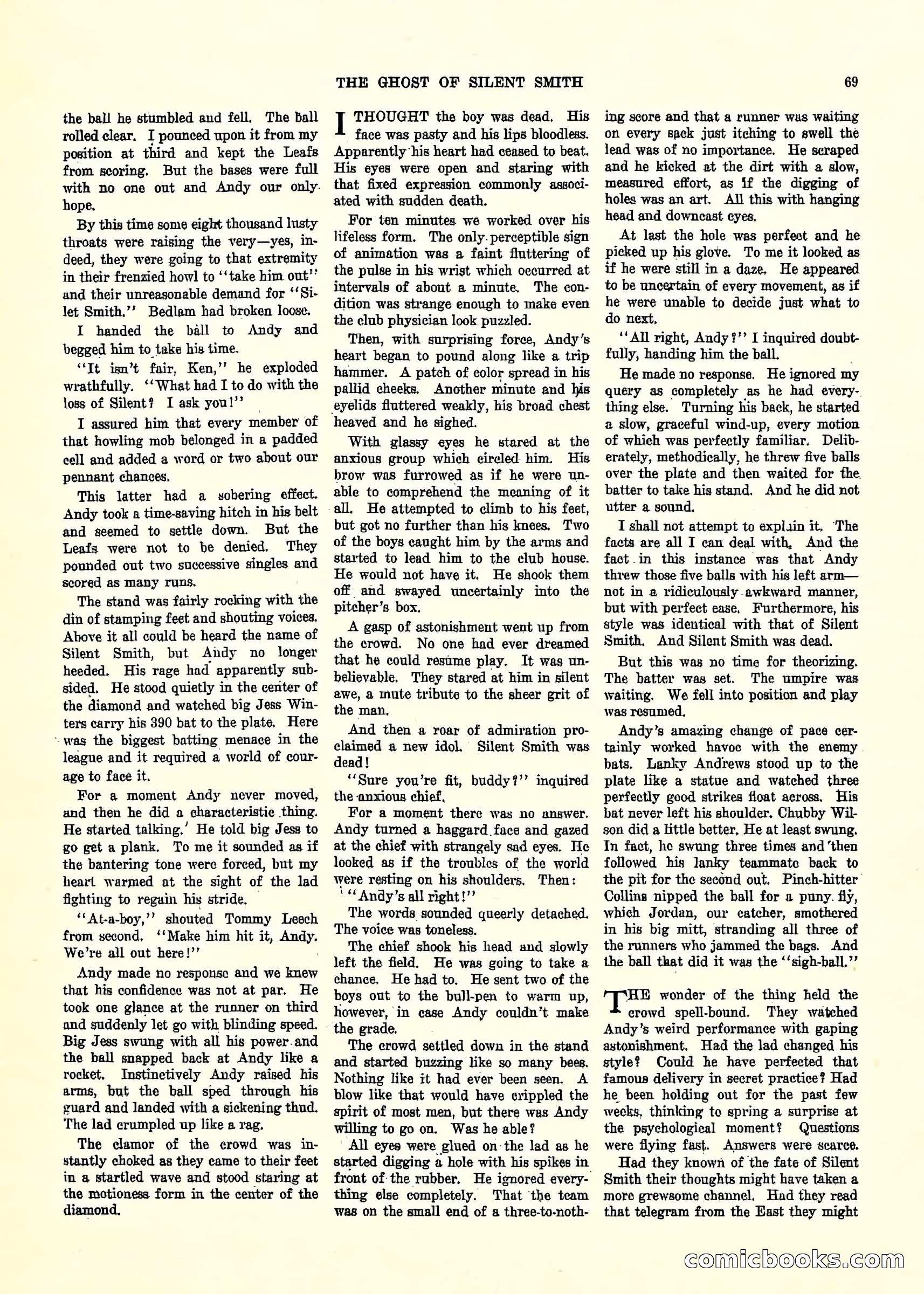 Weird Tales, Vol. 3, No. 2 — page 70 of 98