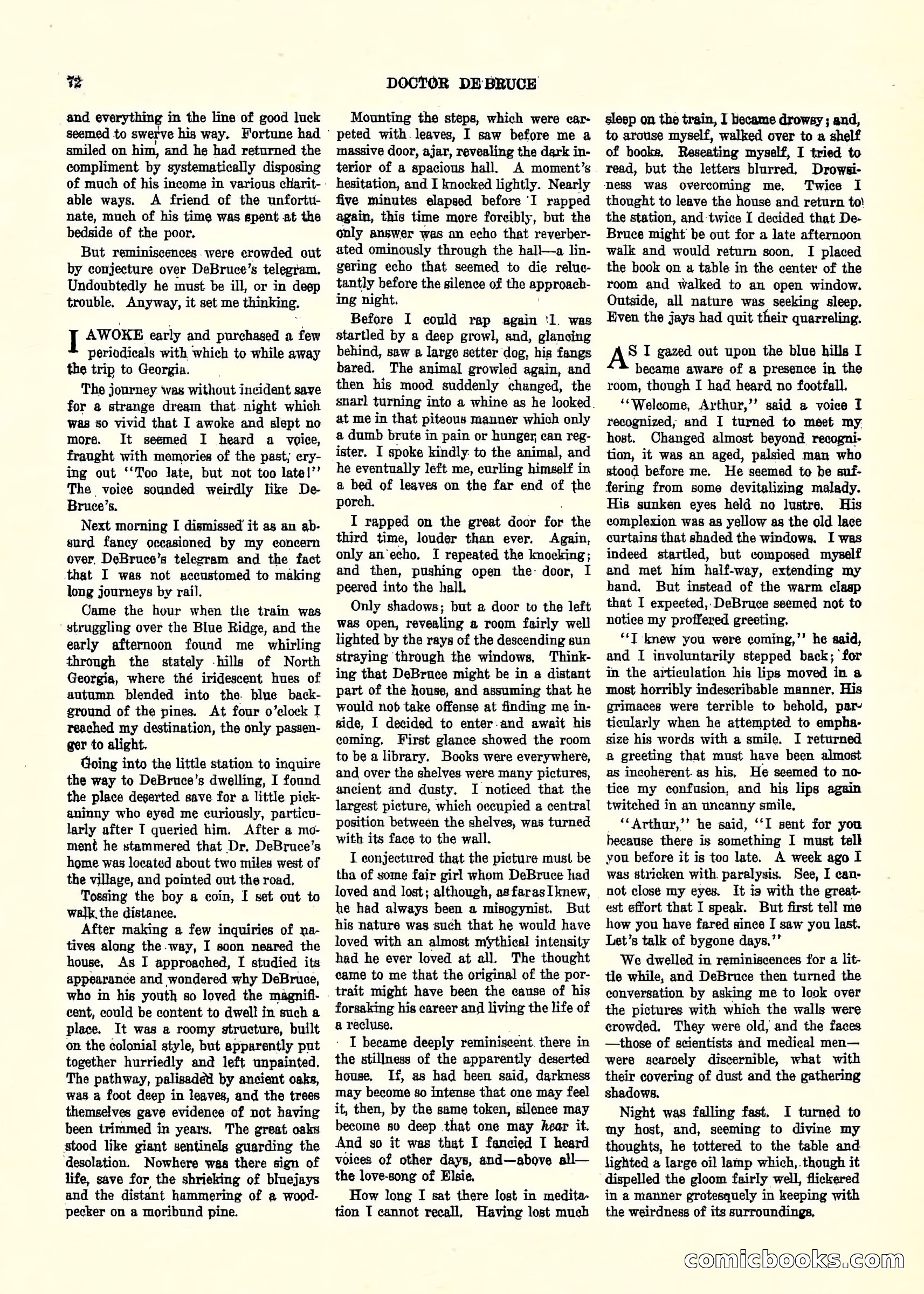 Weird Tales, Vol. 3, No. 2 — page 73 of 98