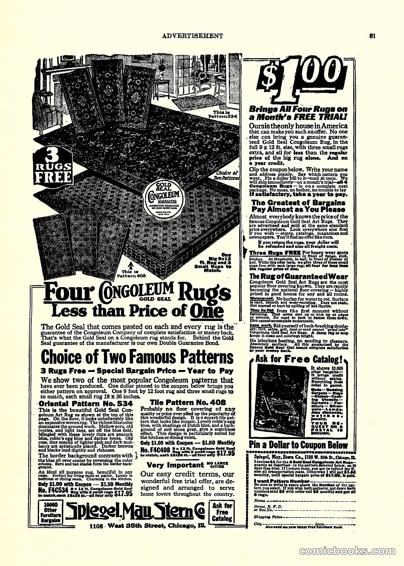 Weird Tales, Vol. 3, No. 2 — page 82 of 98