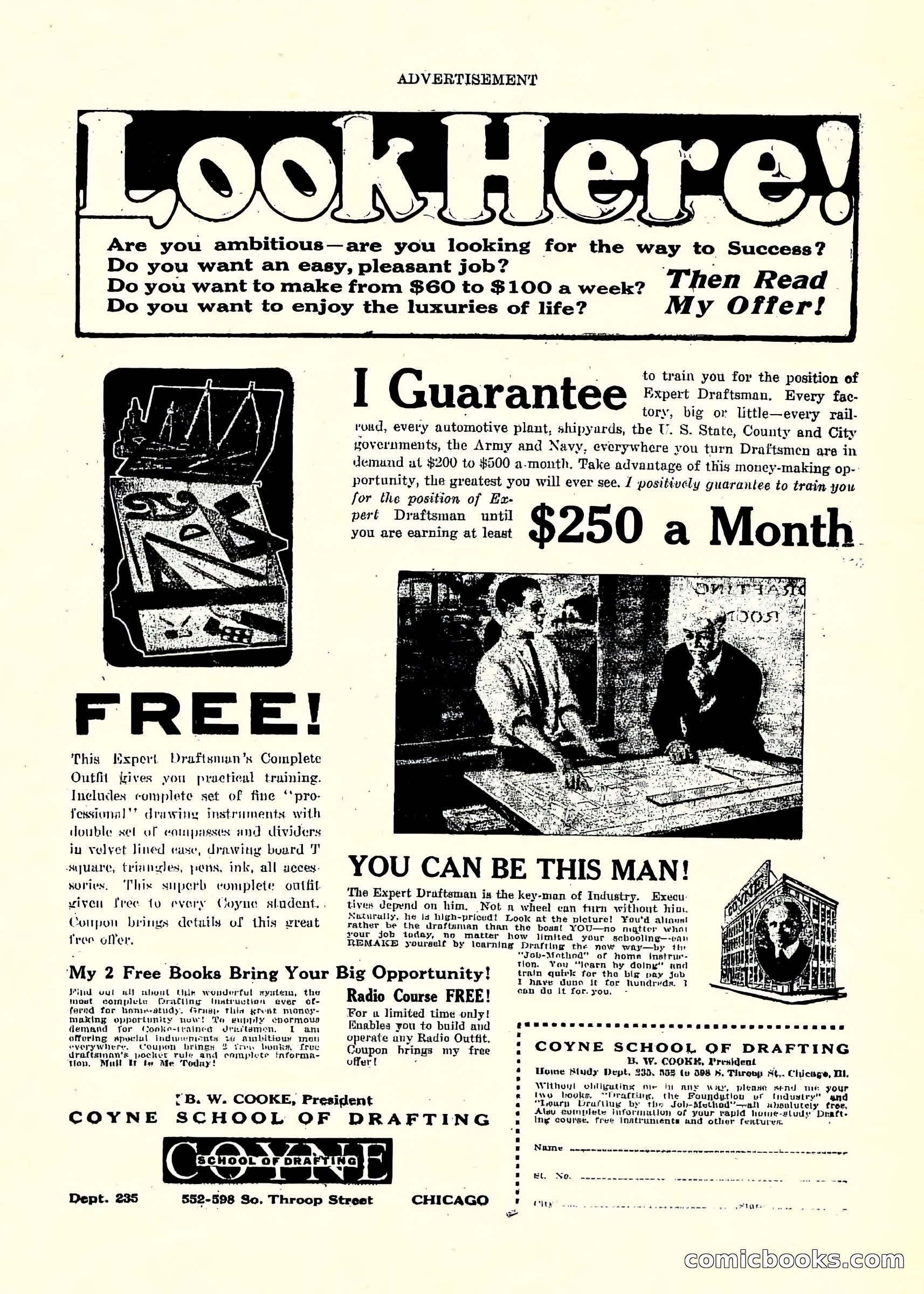 Weird Tales, Vol. 3, No. 2 — page 97 of 98