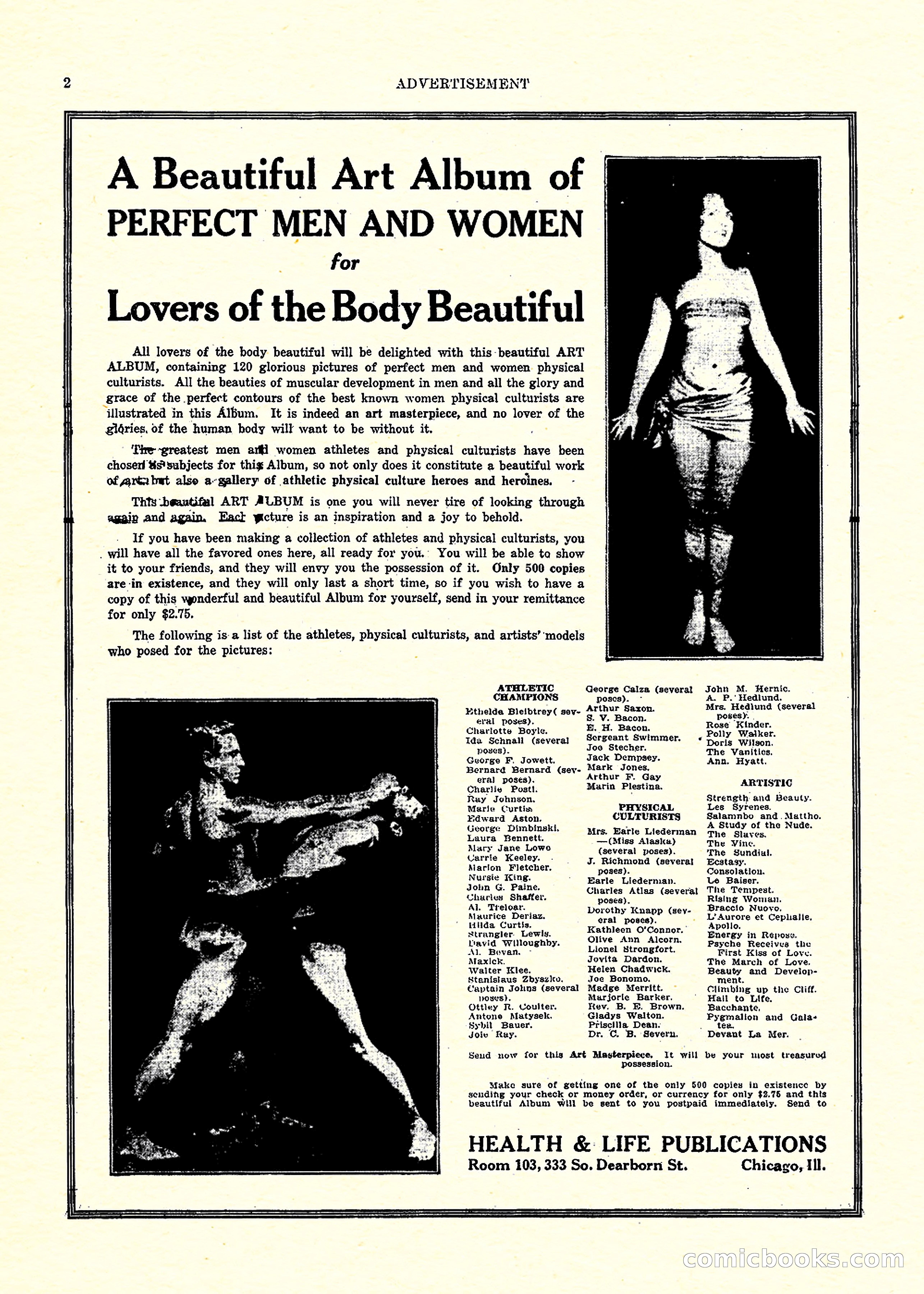 Weird Tales, Vol. 3, No. 3 — page 3 of 98
