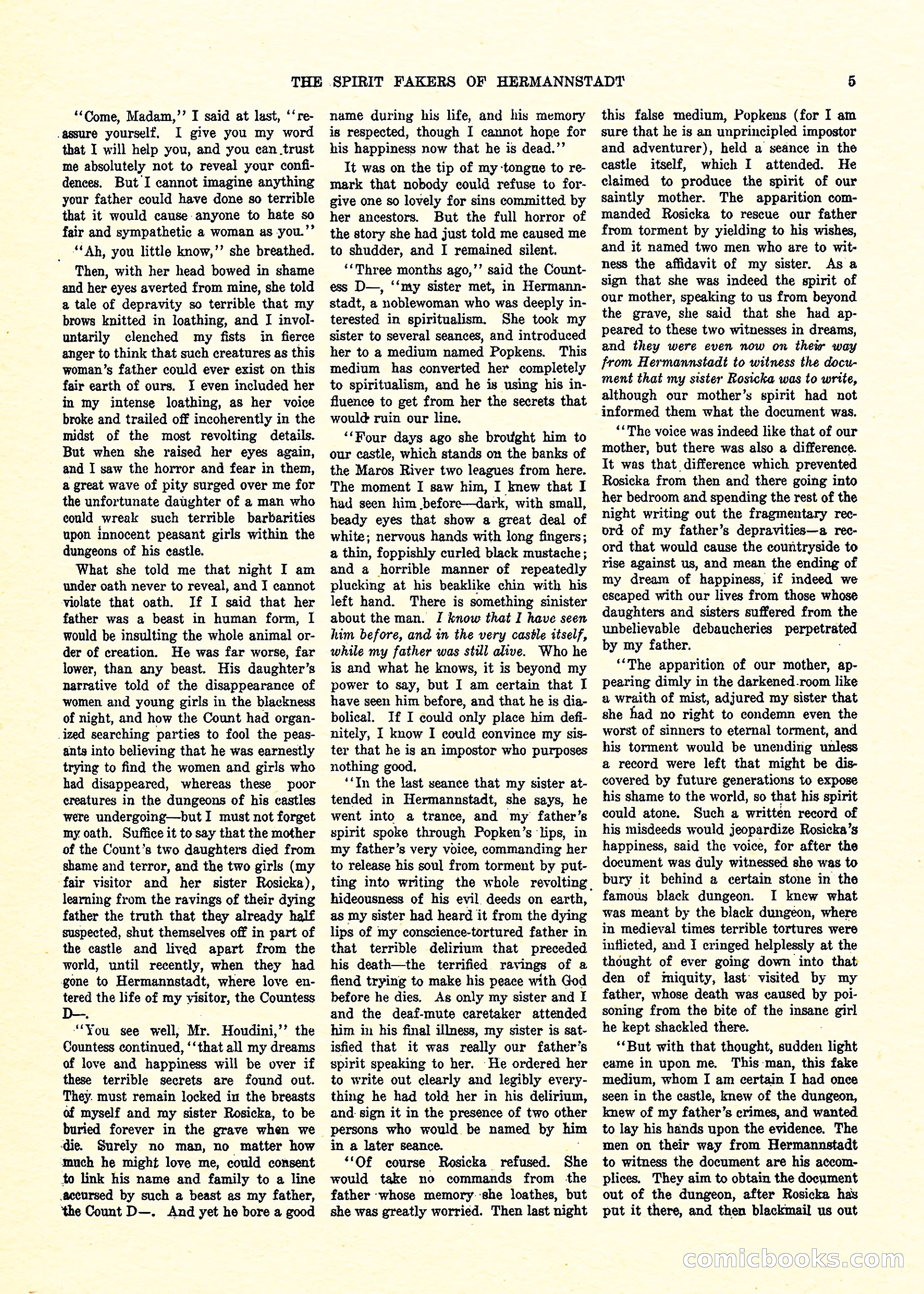 Weird Tales, Vol. 3, No. 3 — page 6 of 98