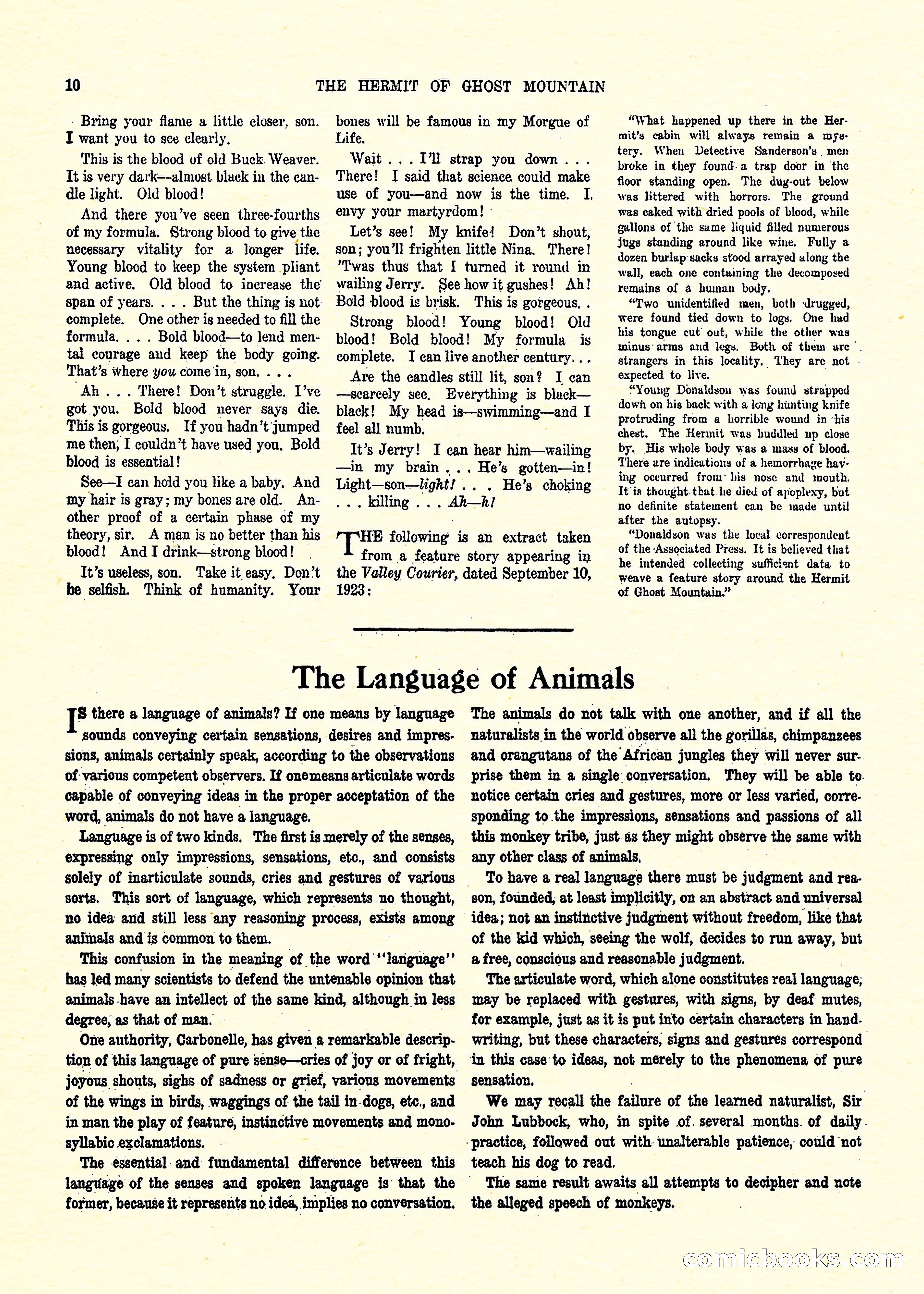 Weird Tales, Vol. 3, No. 3 — page 11 of 98