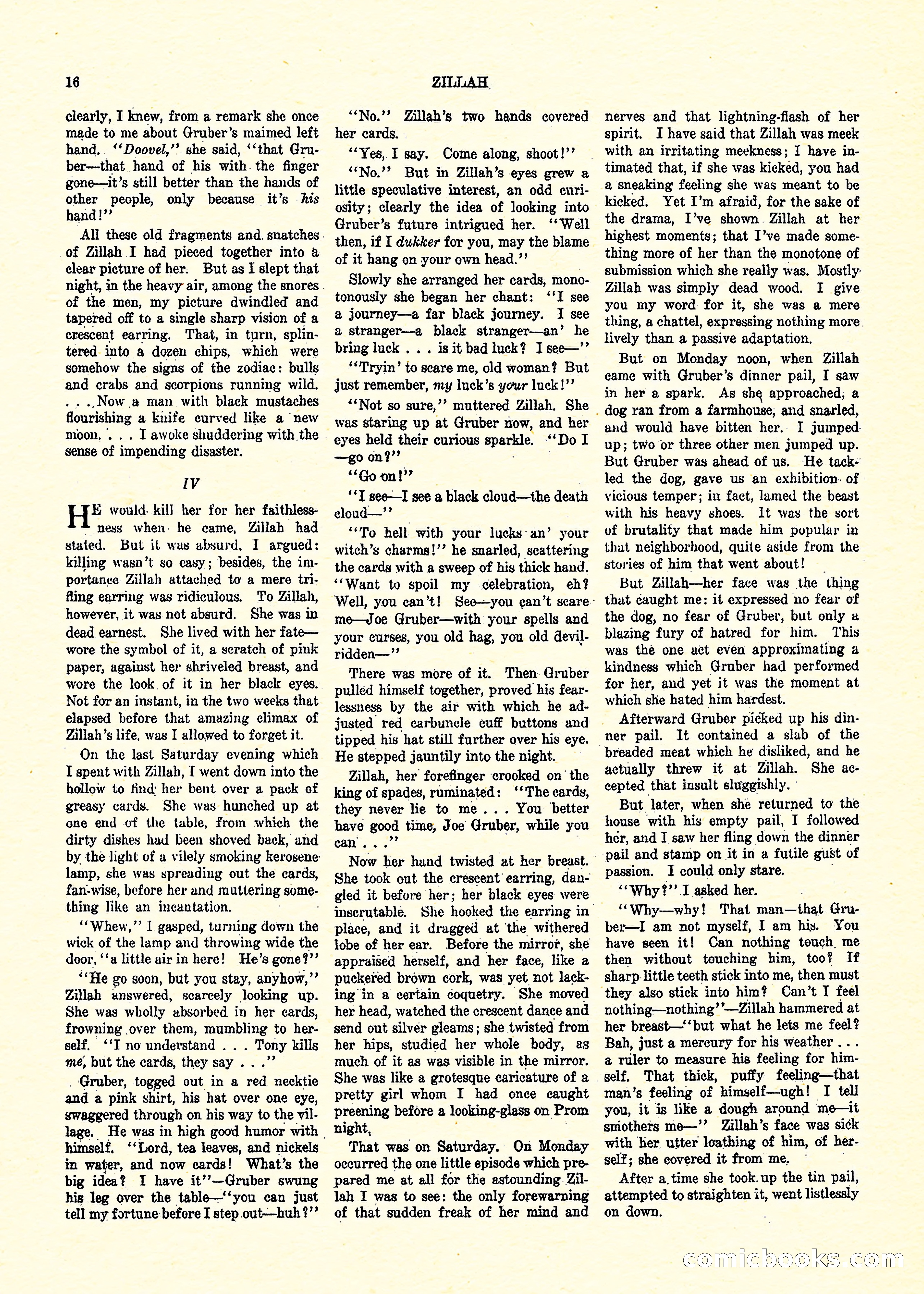 Weird Tales, Vol. 3, No. 3 — page 17 of 98