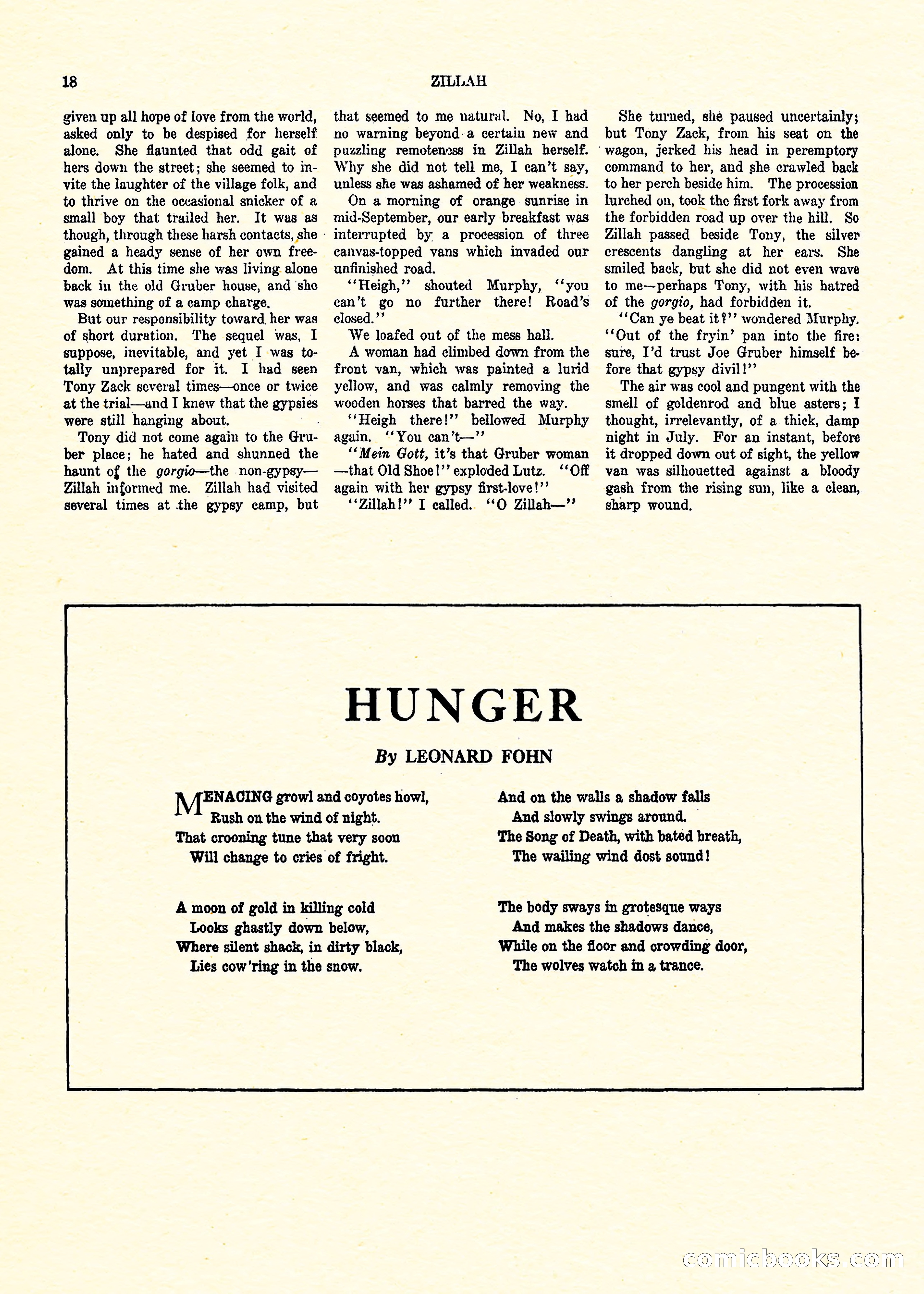Weird Tales, Vol. 3, No. 3 — page 19 of 98