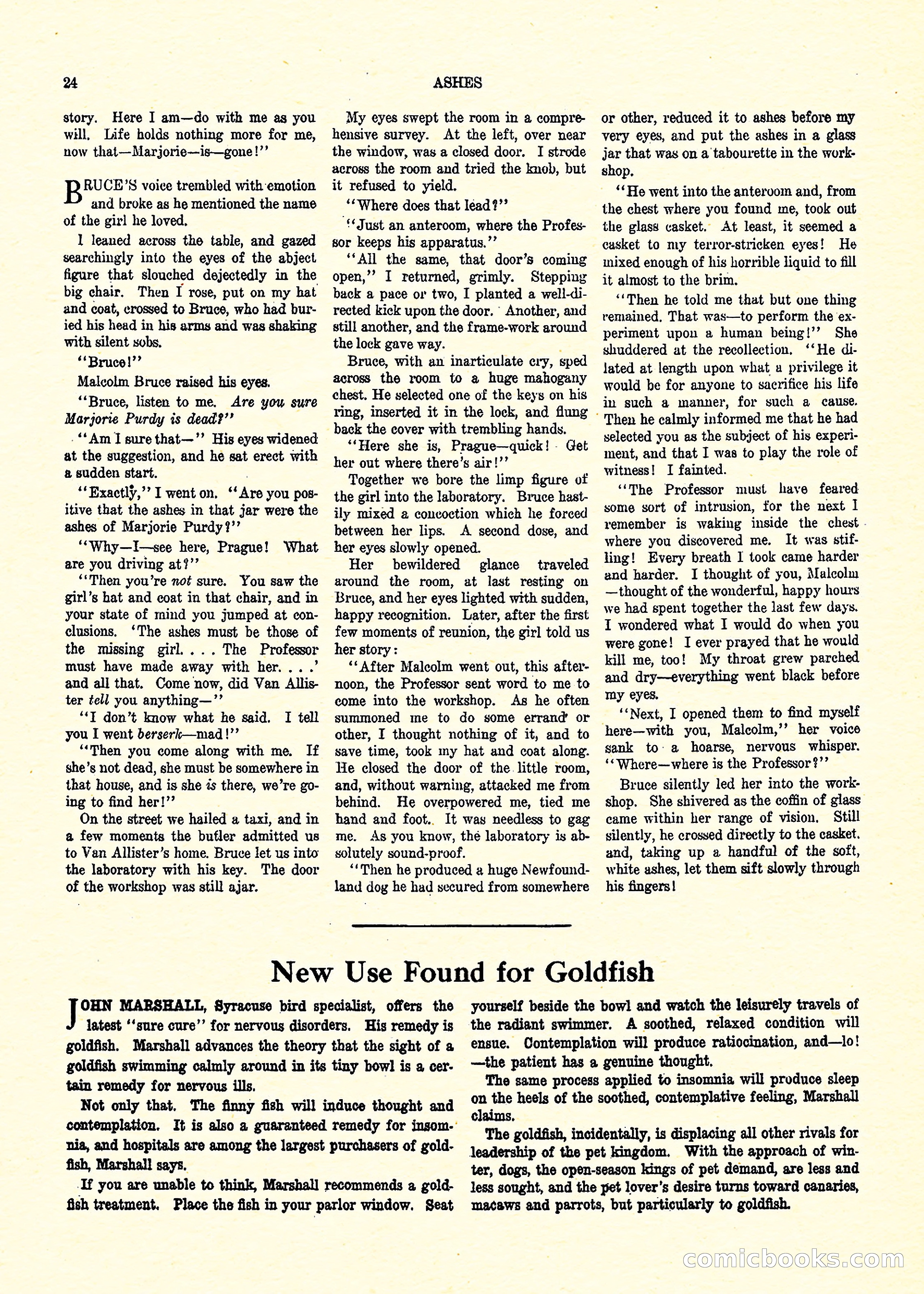 Weird Tales, Vol. 3, No. 3 — page 25 of 98