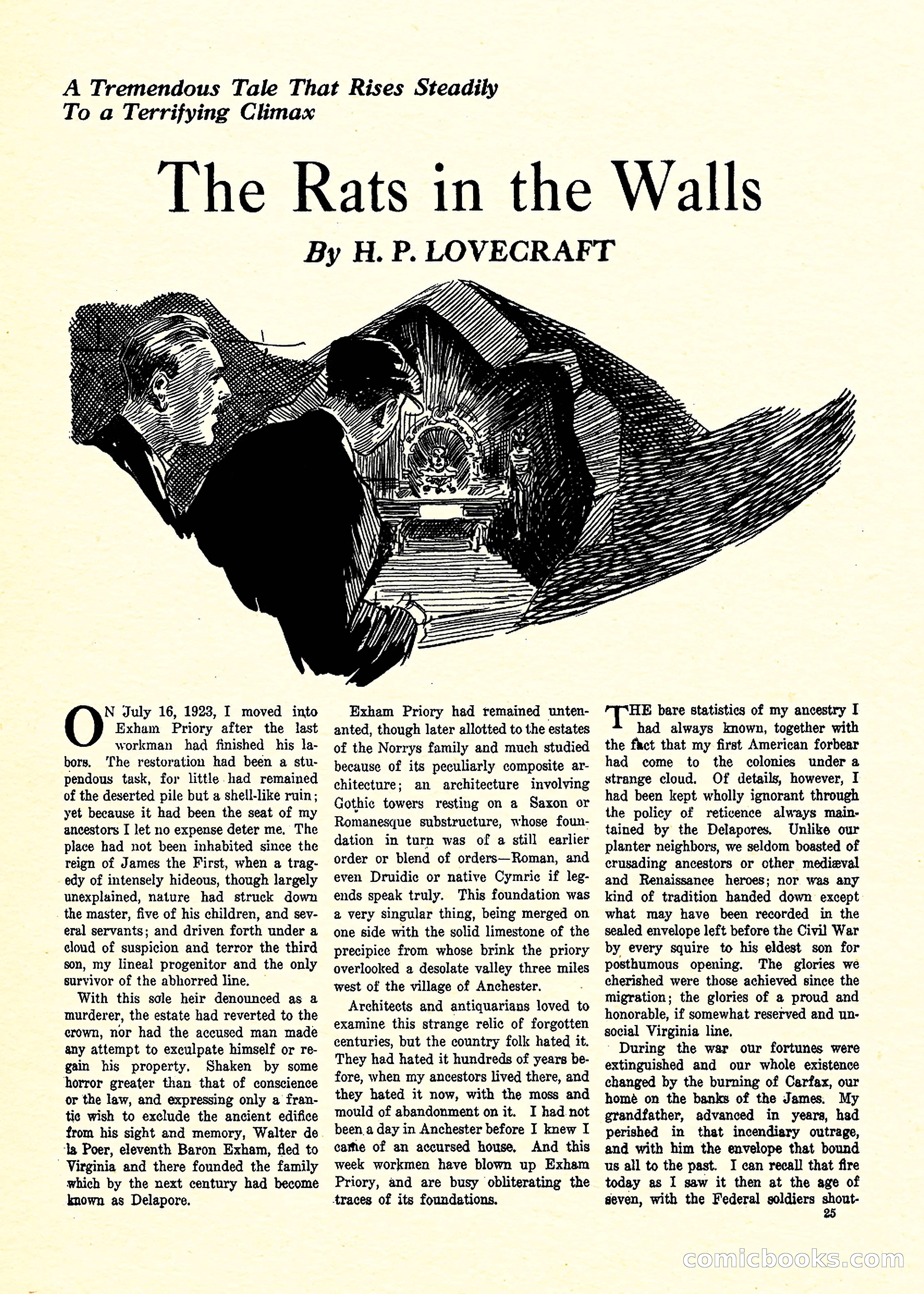 Weird Tales, Vol. 3, No. 3 — page 26 of 98