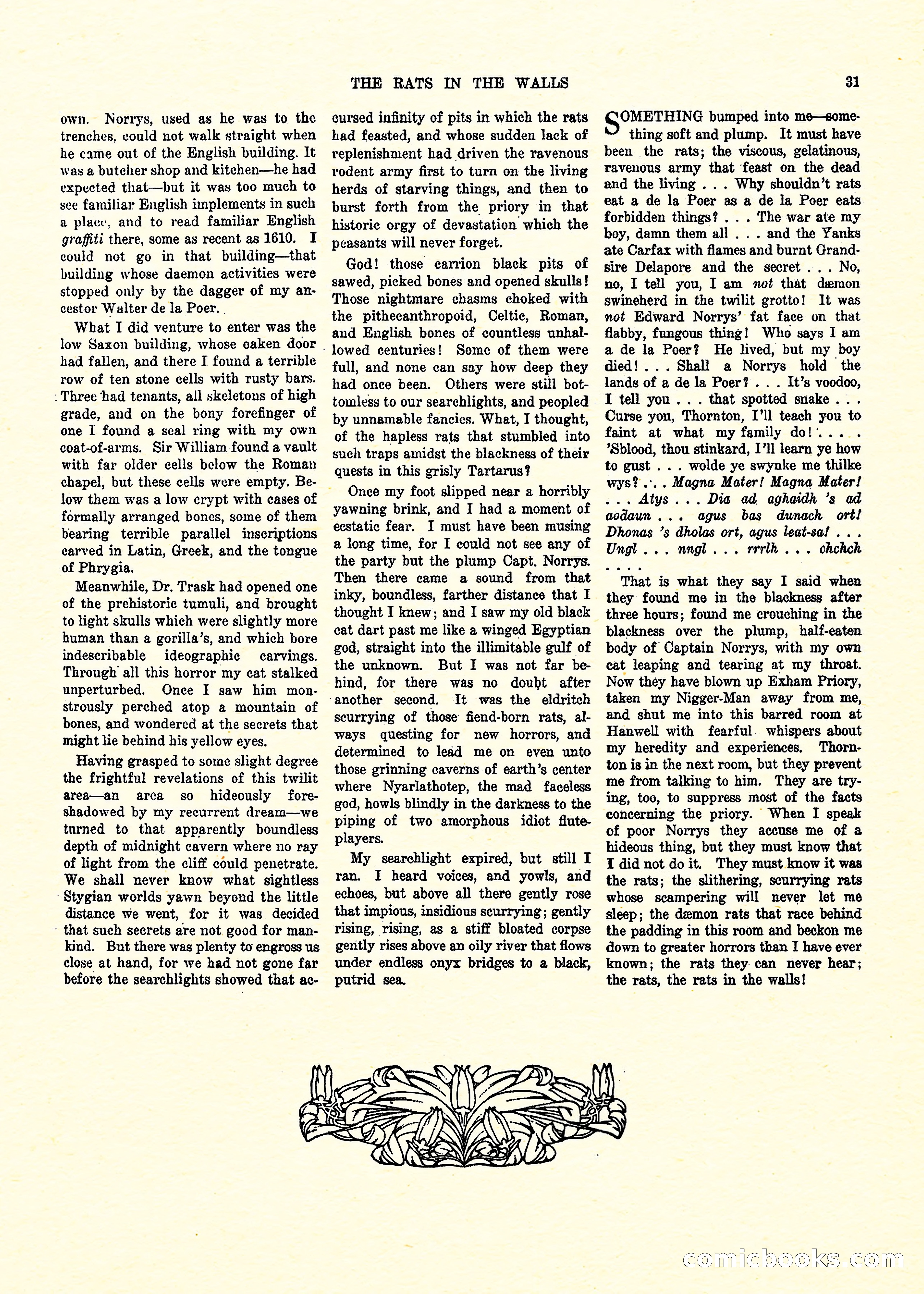 Weird Tales, Vol. 3, No. 3 — page 32 of 98
