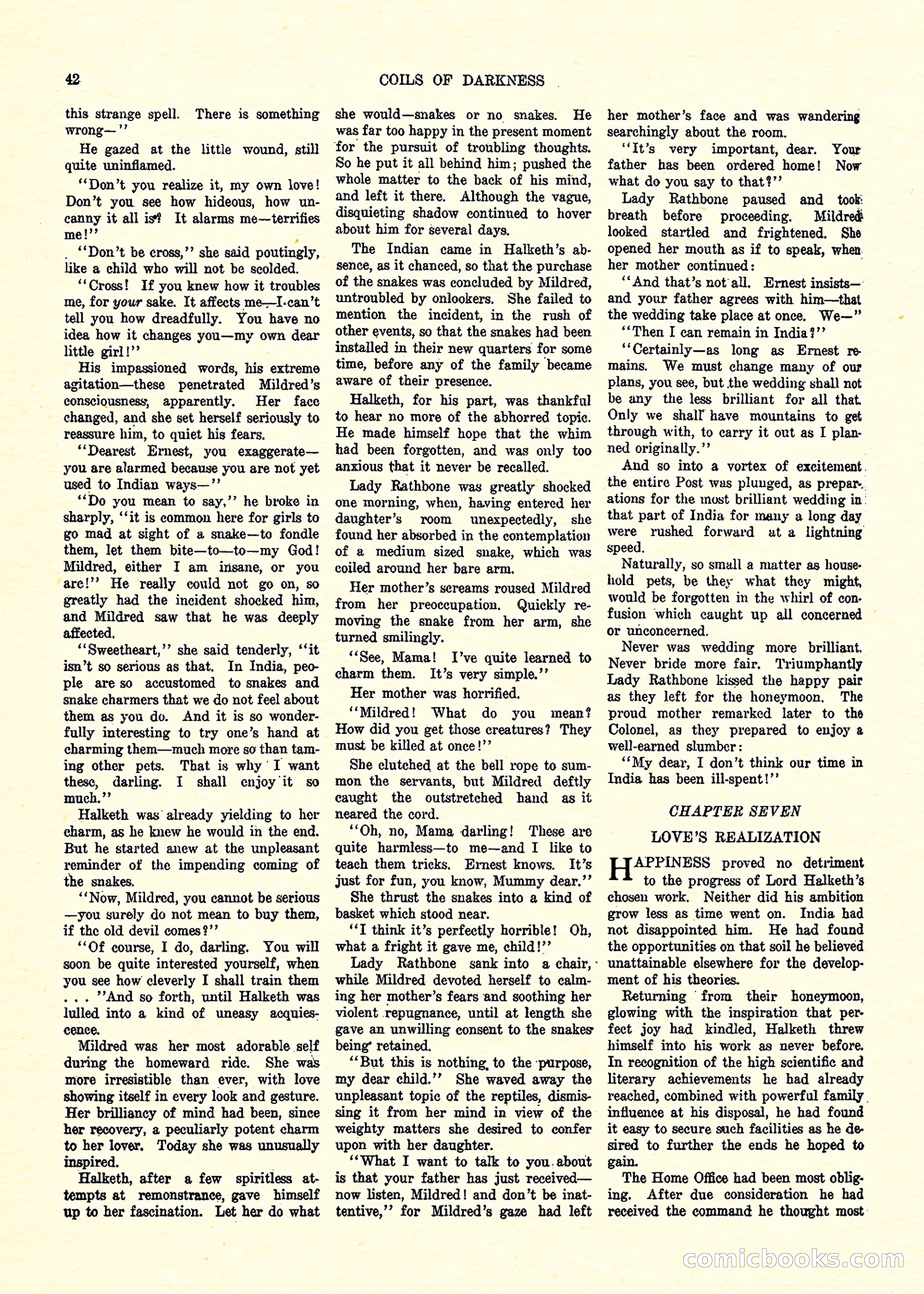 Weird Tales, Vol. 3, No. 3 — page 43 of 98
