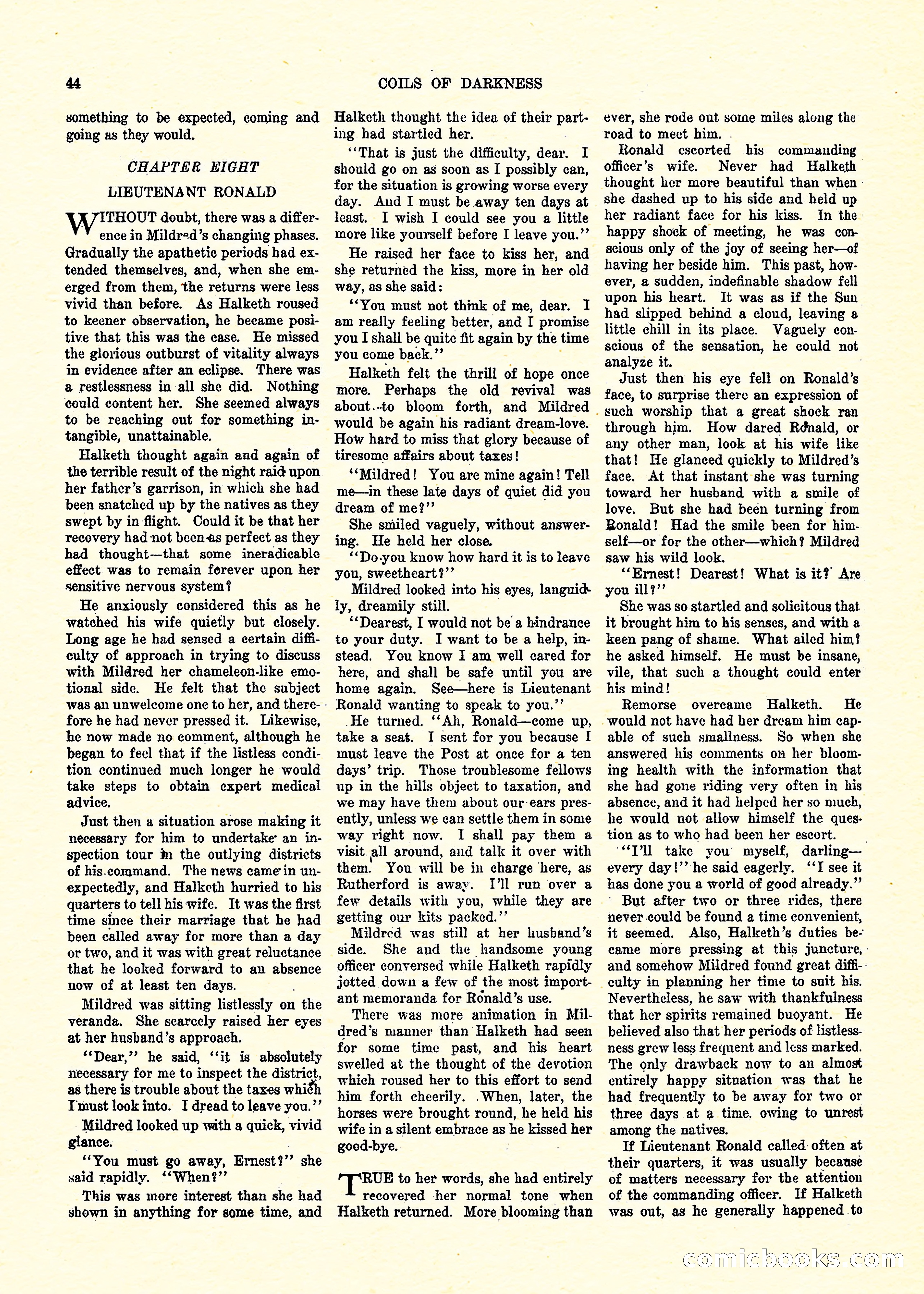Weird Tales, Vol. 3, No. 3 — page 45 of 98