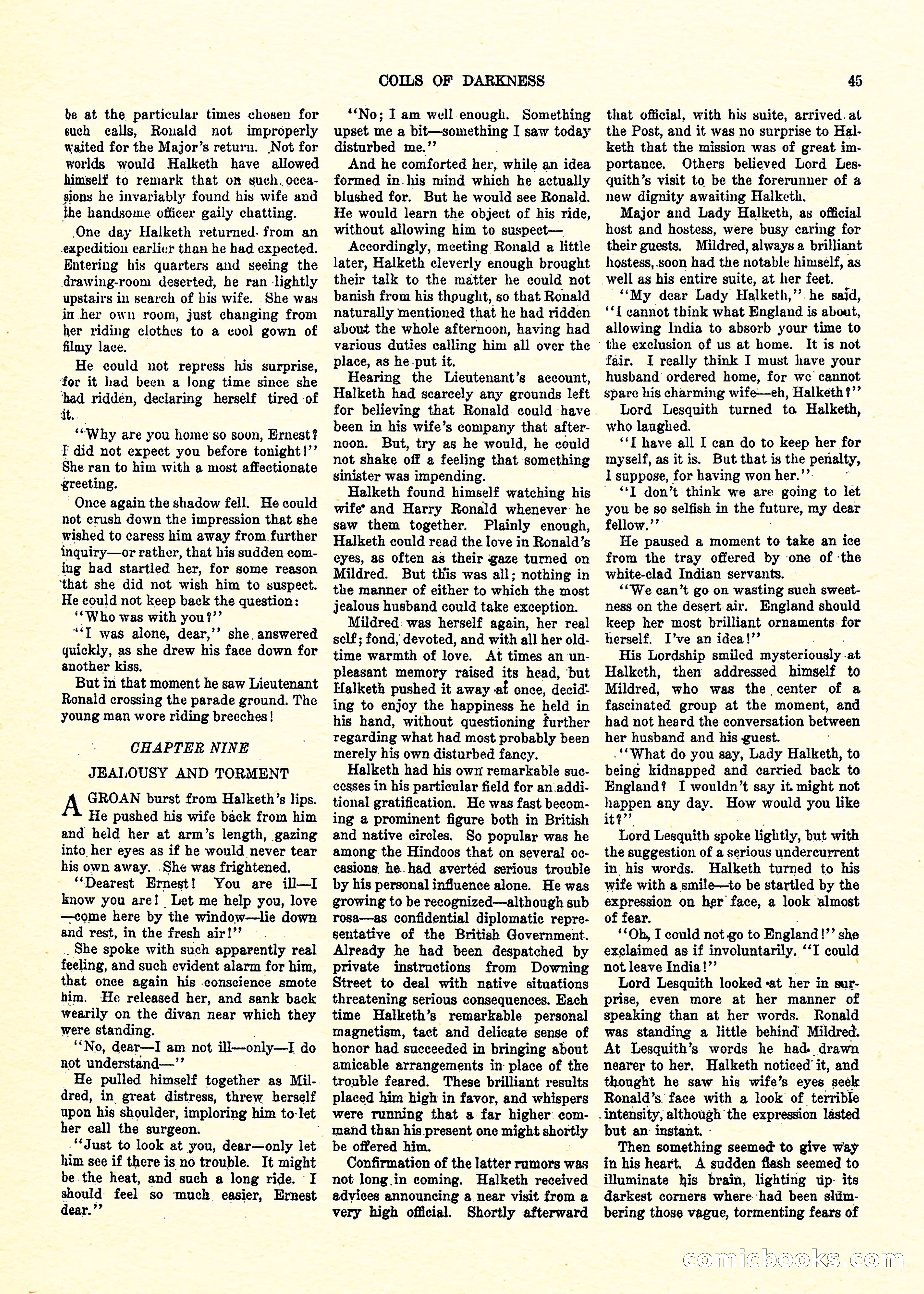 Weird Tales, Vol. 3, No. 3 — page 46 of 98