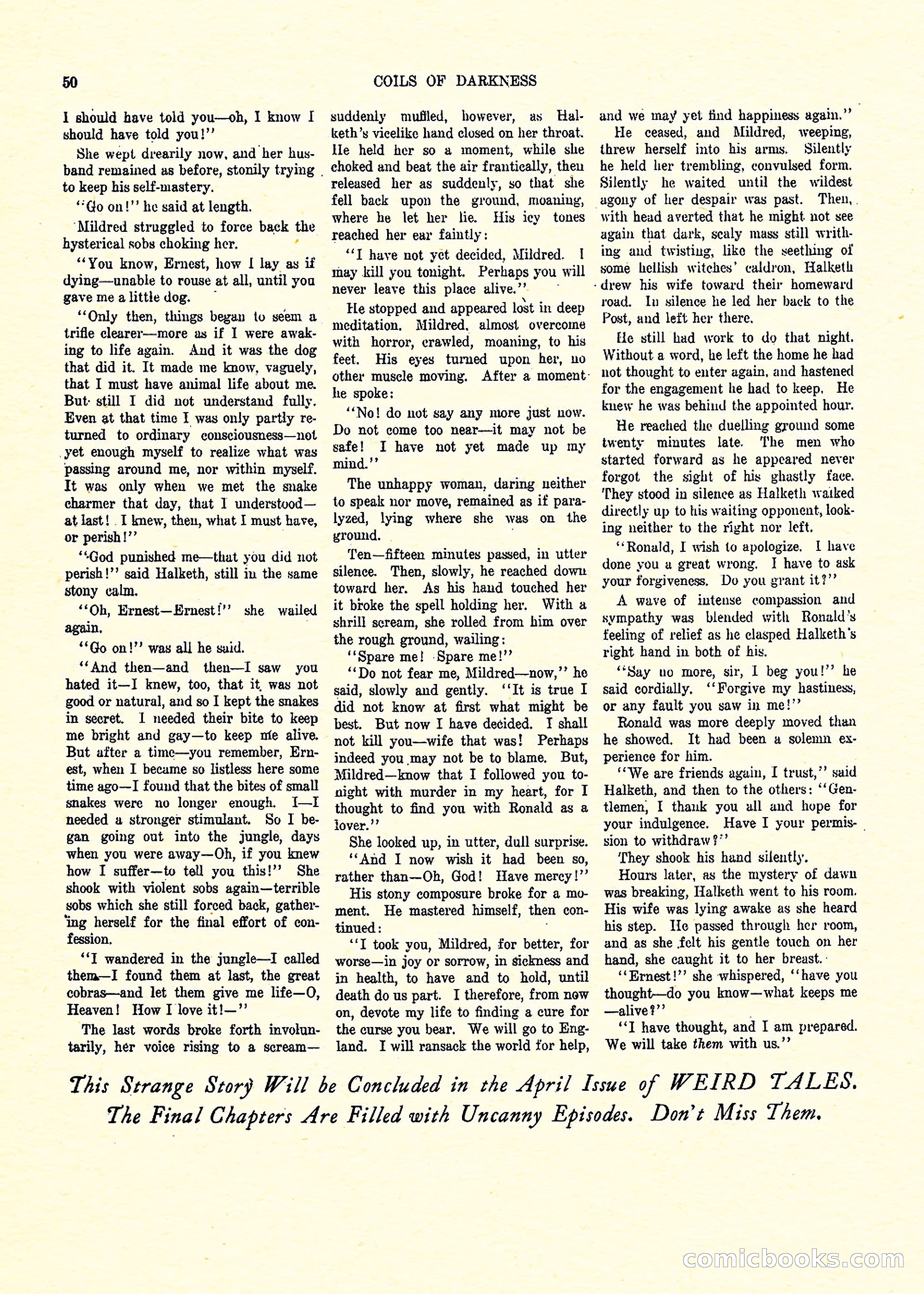 Weird Tales, Vol. 3, No. 3 — page 51 of 98