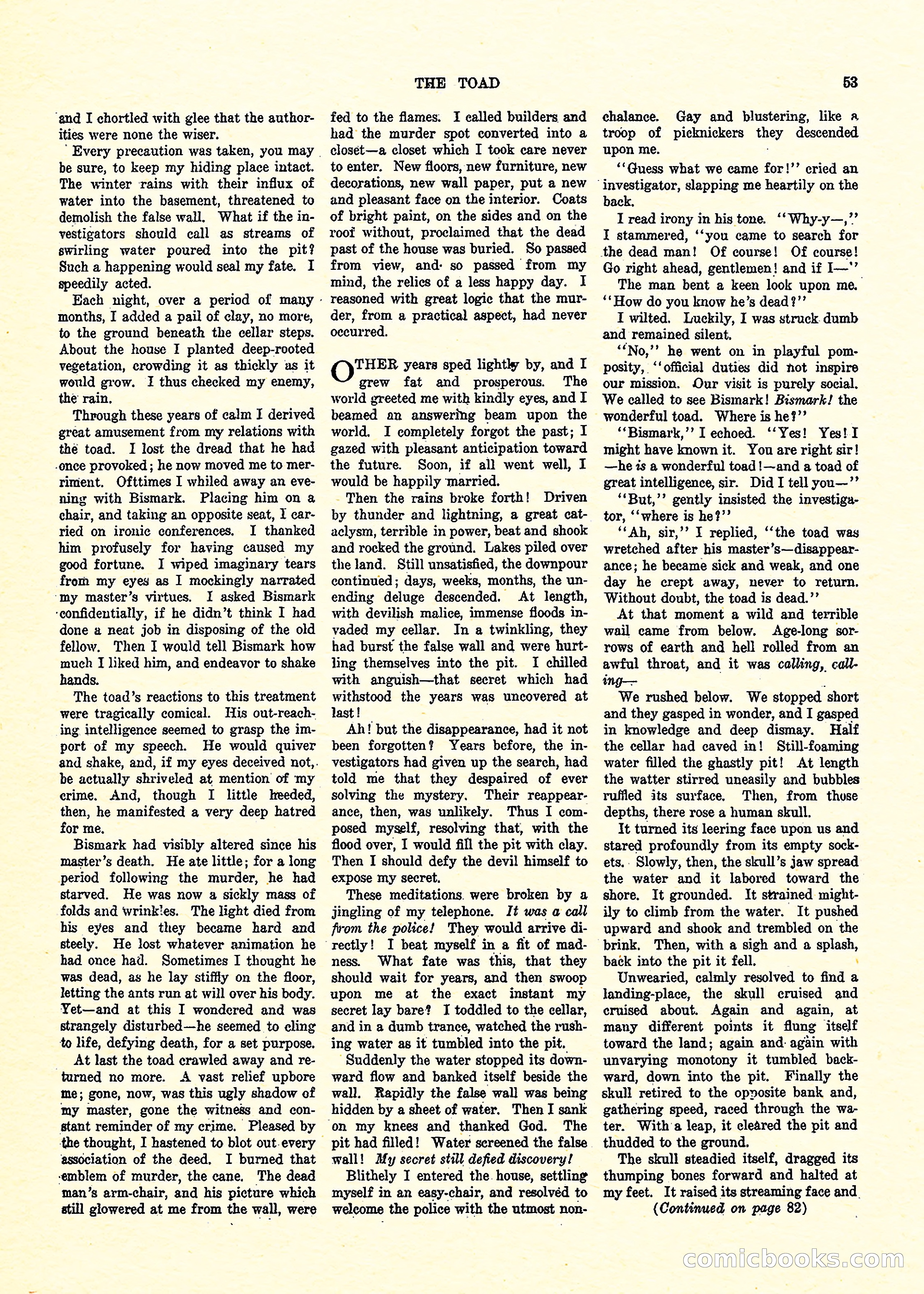 Weird Tales, Vol. 3, No. 3 — page 54 of 98