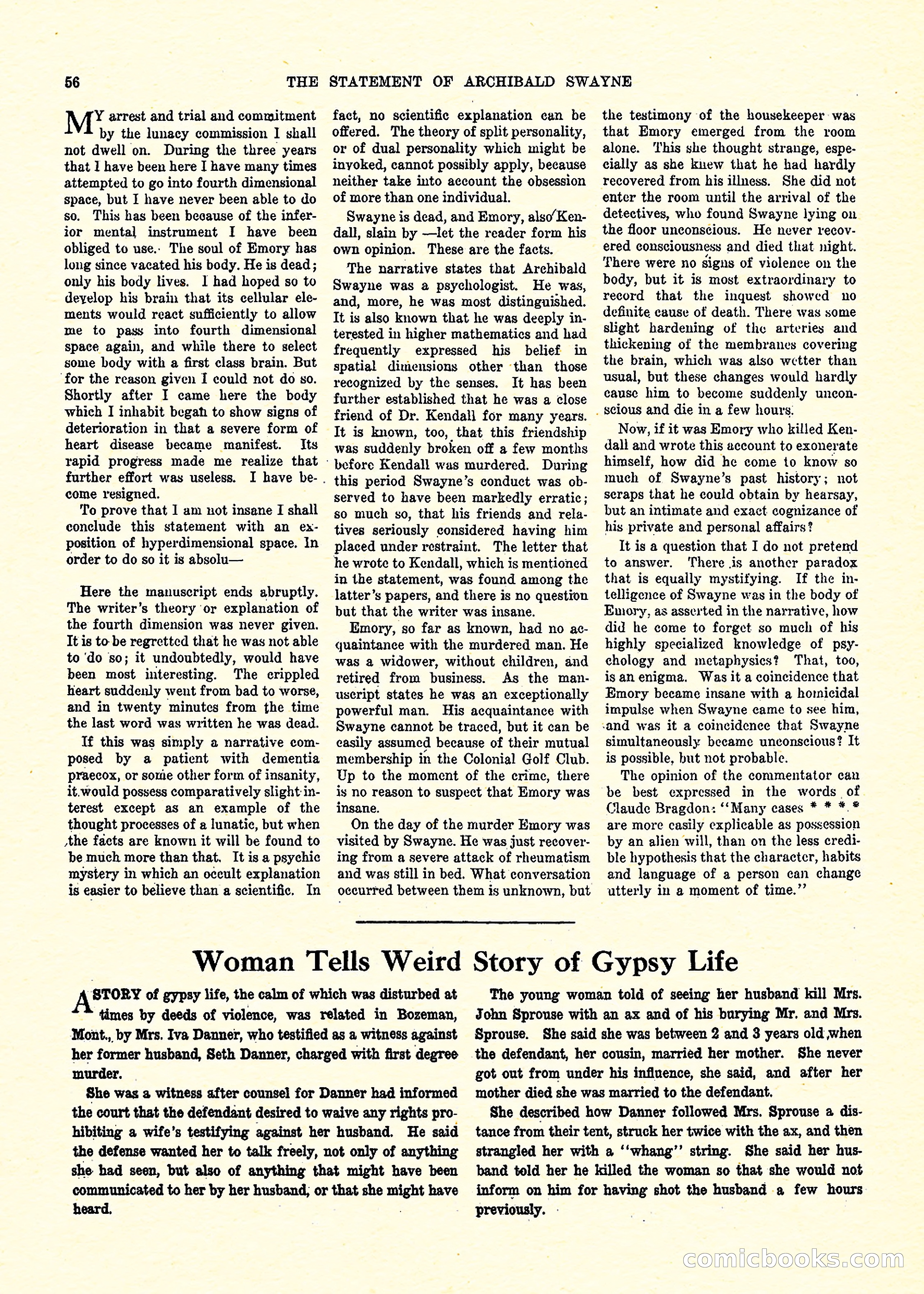 Weird Tales, Vol. 3, No. 3 — page 57 of 98
