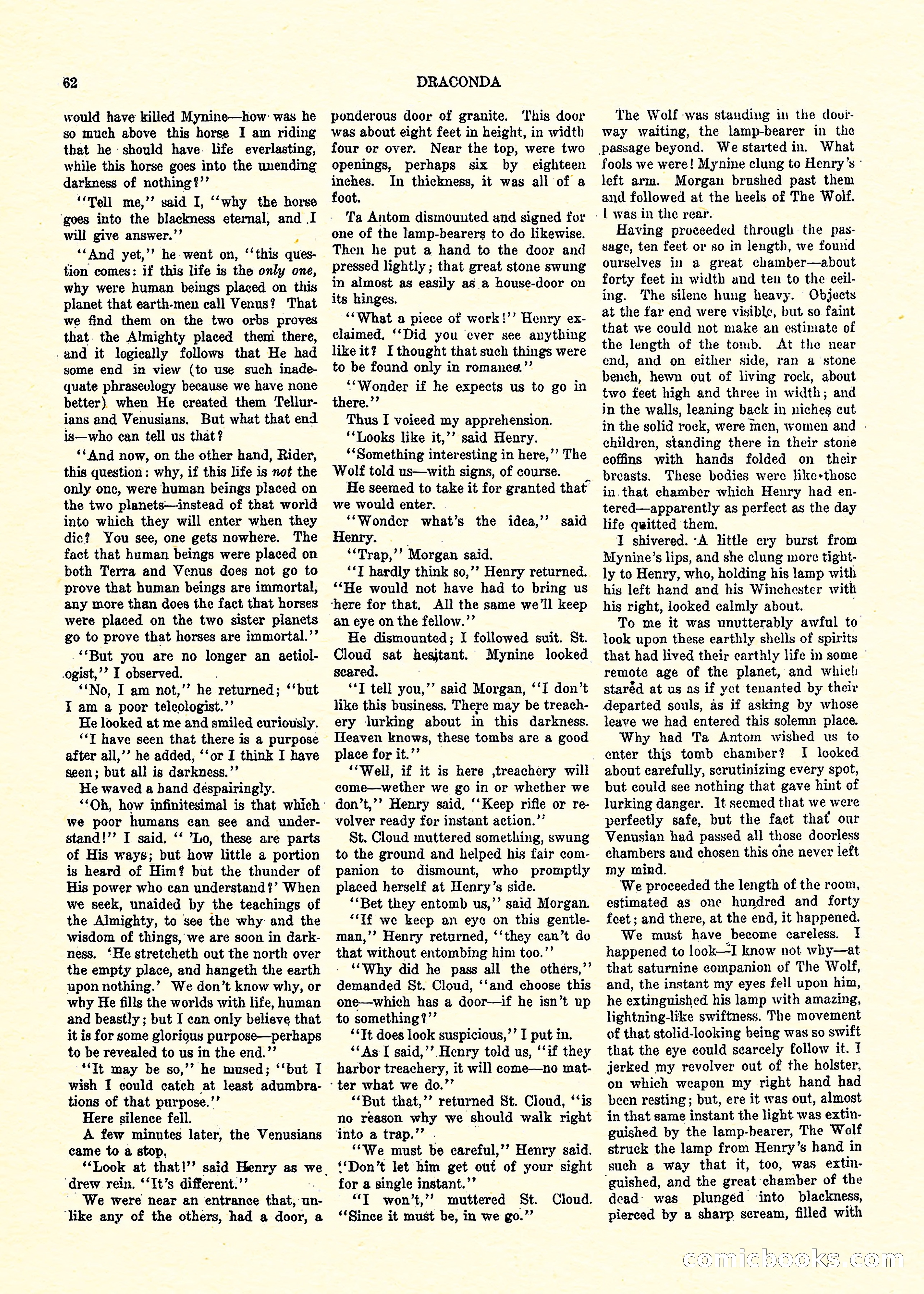 Weird Tales, Vol. 3, No. 3 — page 63 of 98