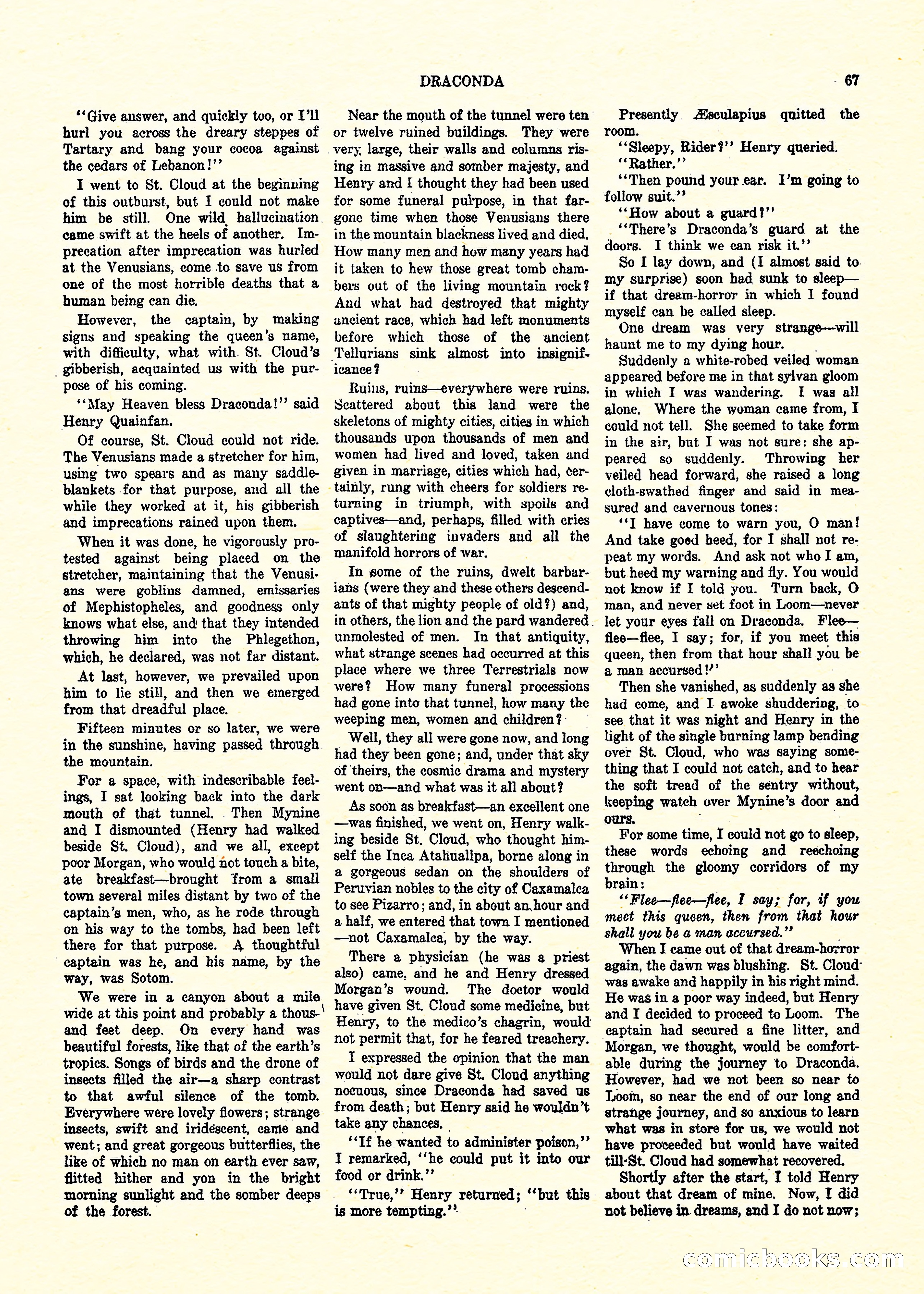 Weird Tales, Vol. 3, No. 3 — page 68 of 98