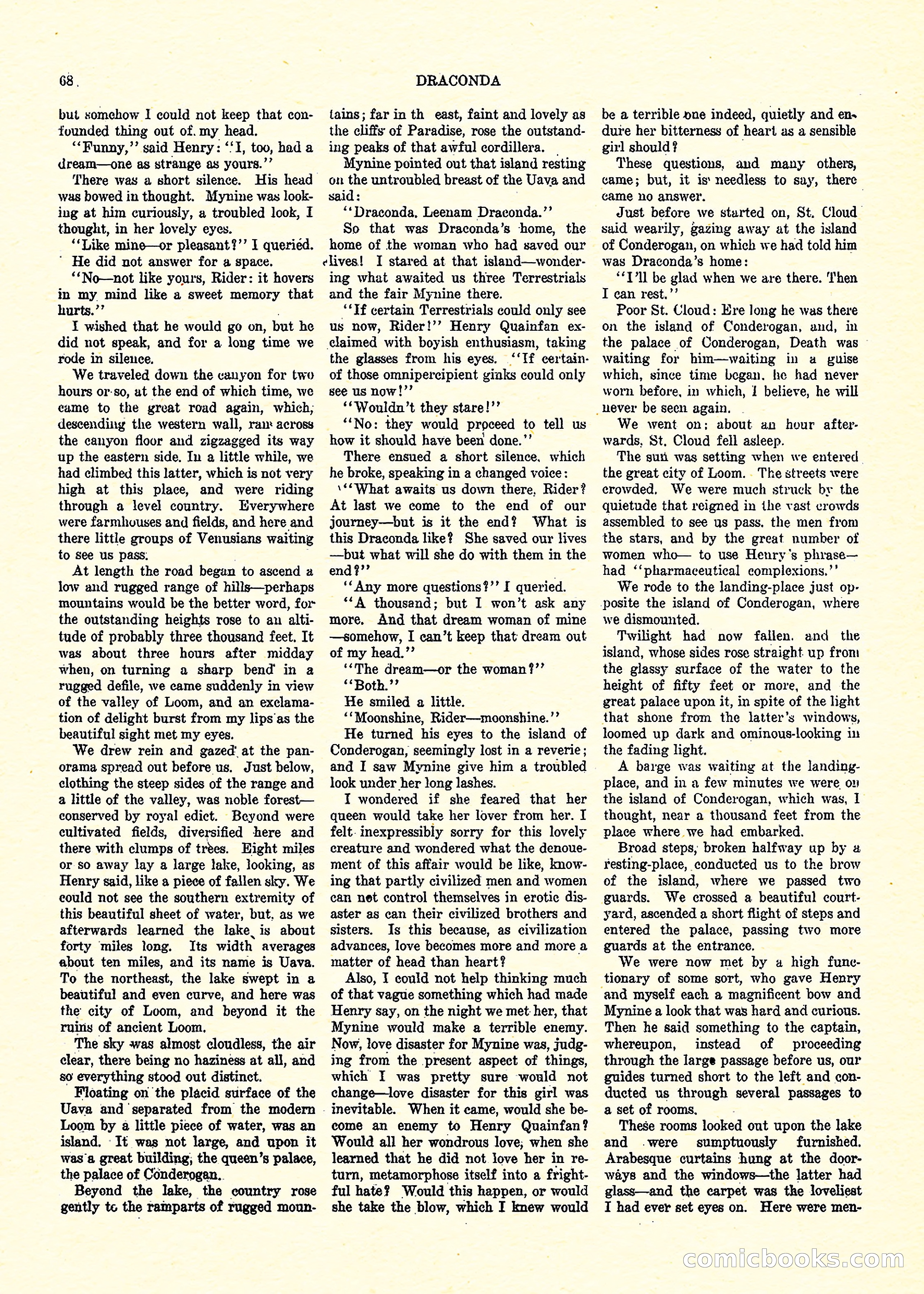 Weird Tales, Vol. 3, No. 3 — page 69 of 98