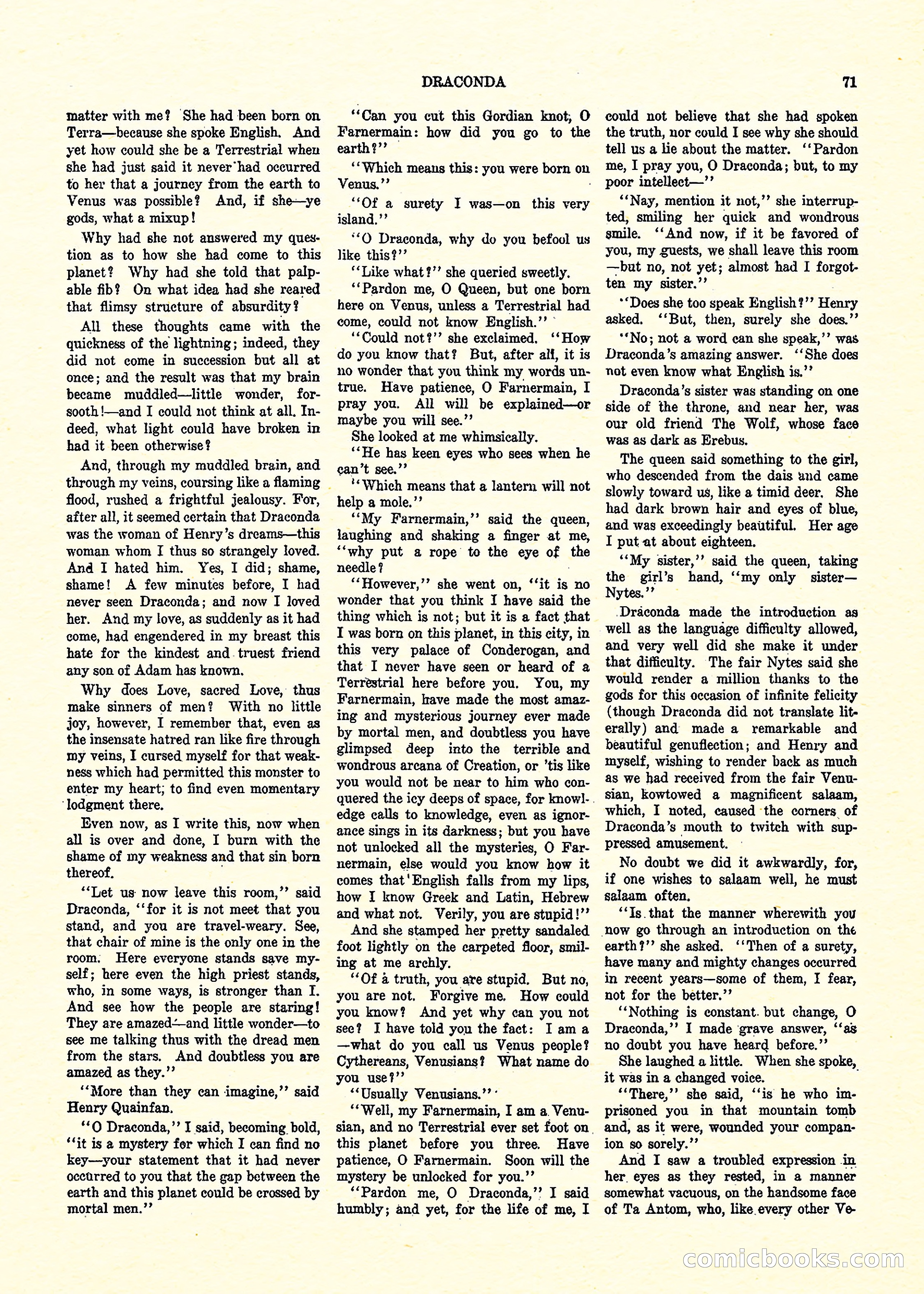 Weird Tales, Vol. 3, No. 3 — page 72 of 98