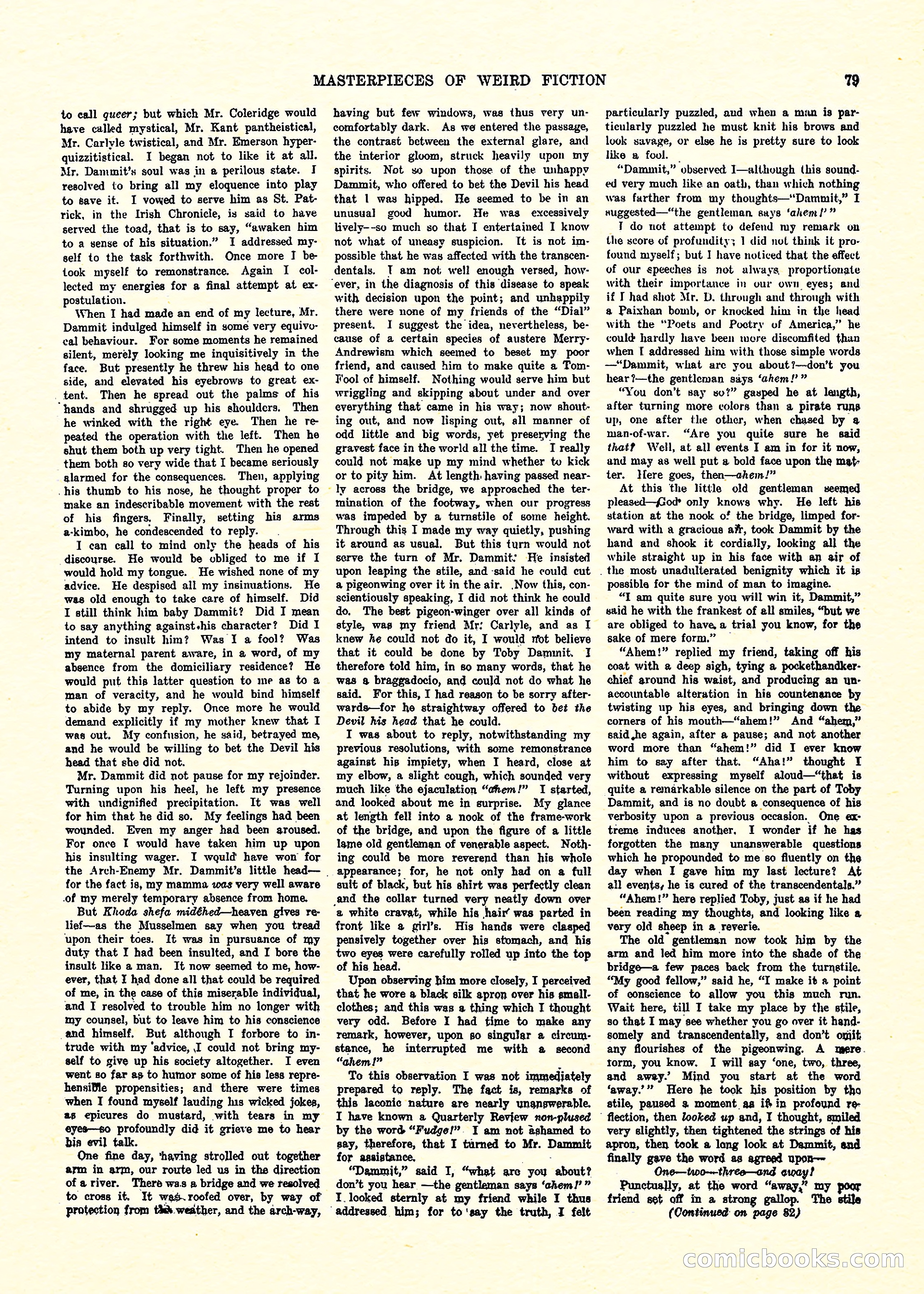 Weird Tales, Vol. 3, No. 3 — page 80 of 98