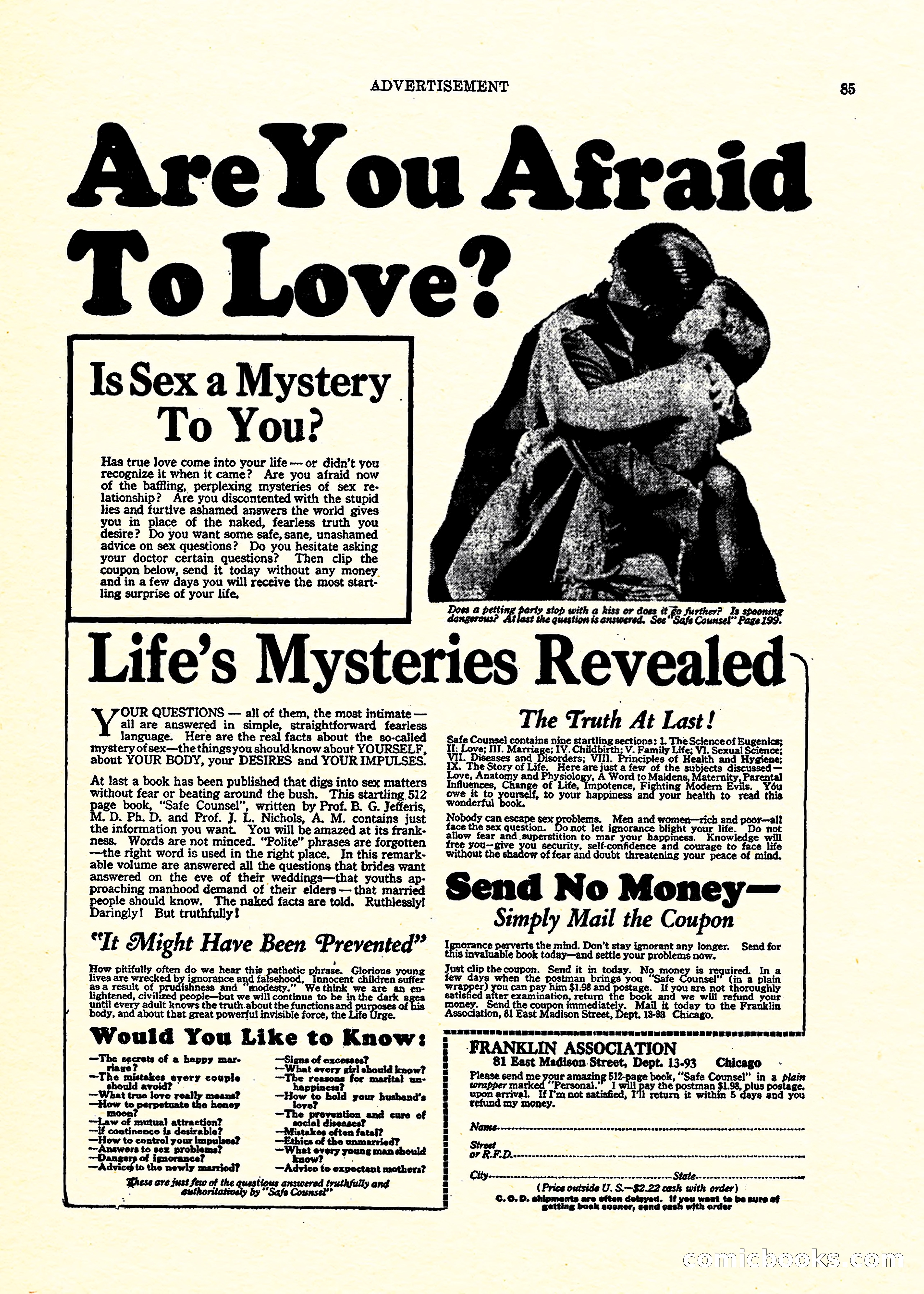 Weird Tales, Vol. 3, No. 3 — page 86 of 98