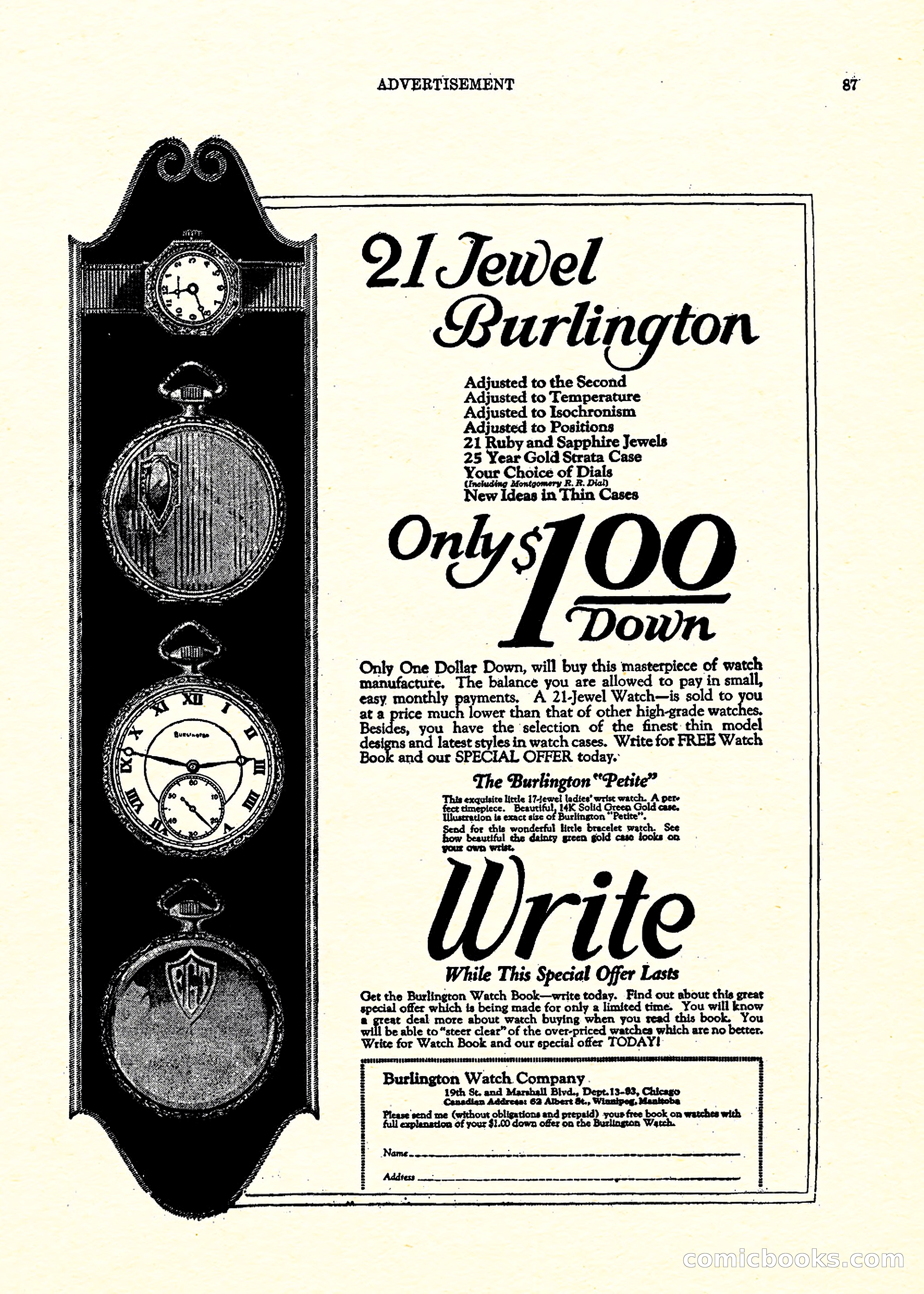 Weird Tales, Vol. 3, No. 3 — page 88 of 98