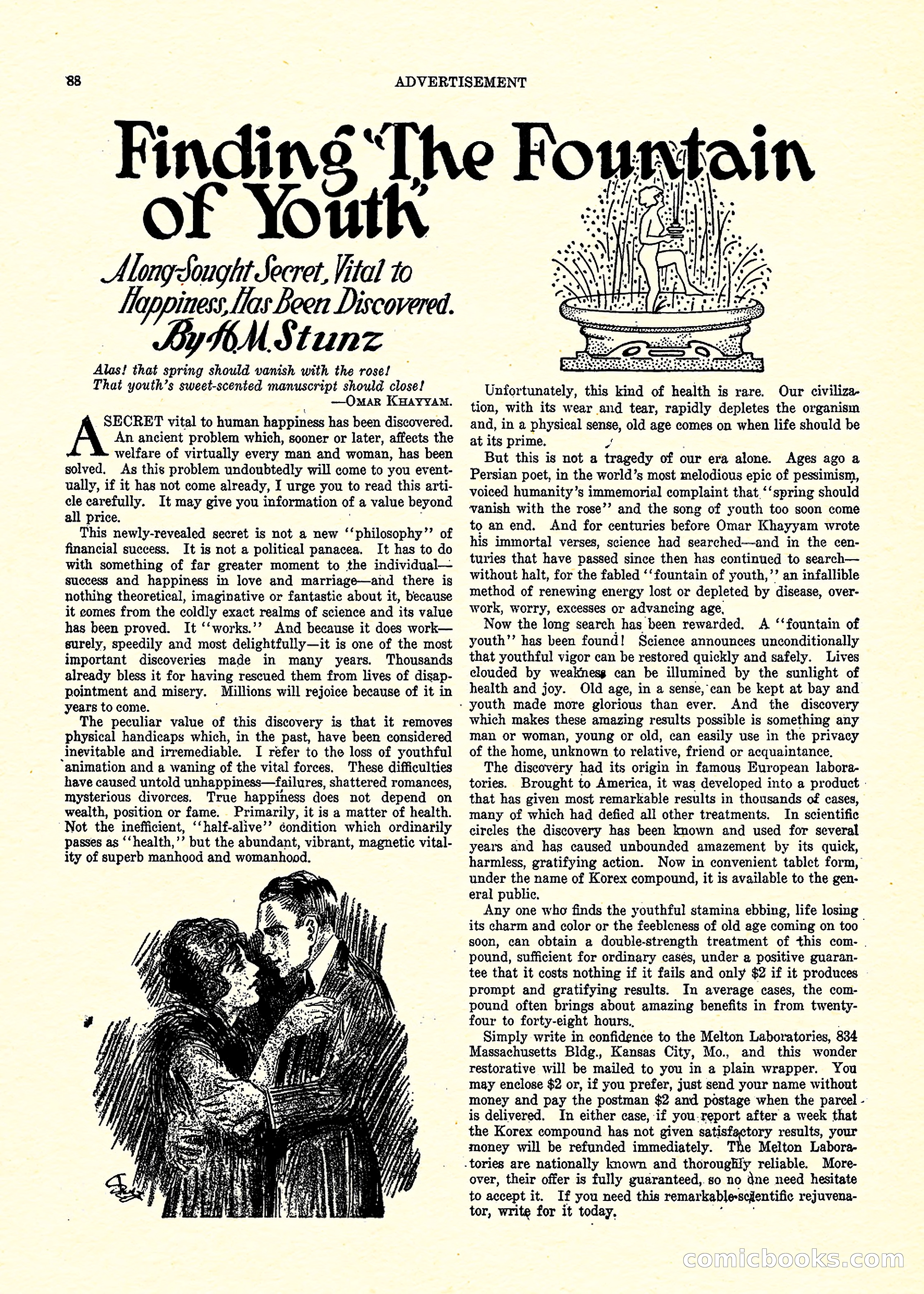 Weird Tales, Vol. 3, No. 3 — page 89 of 98