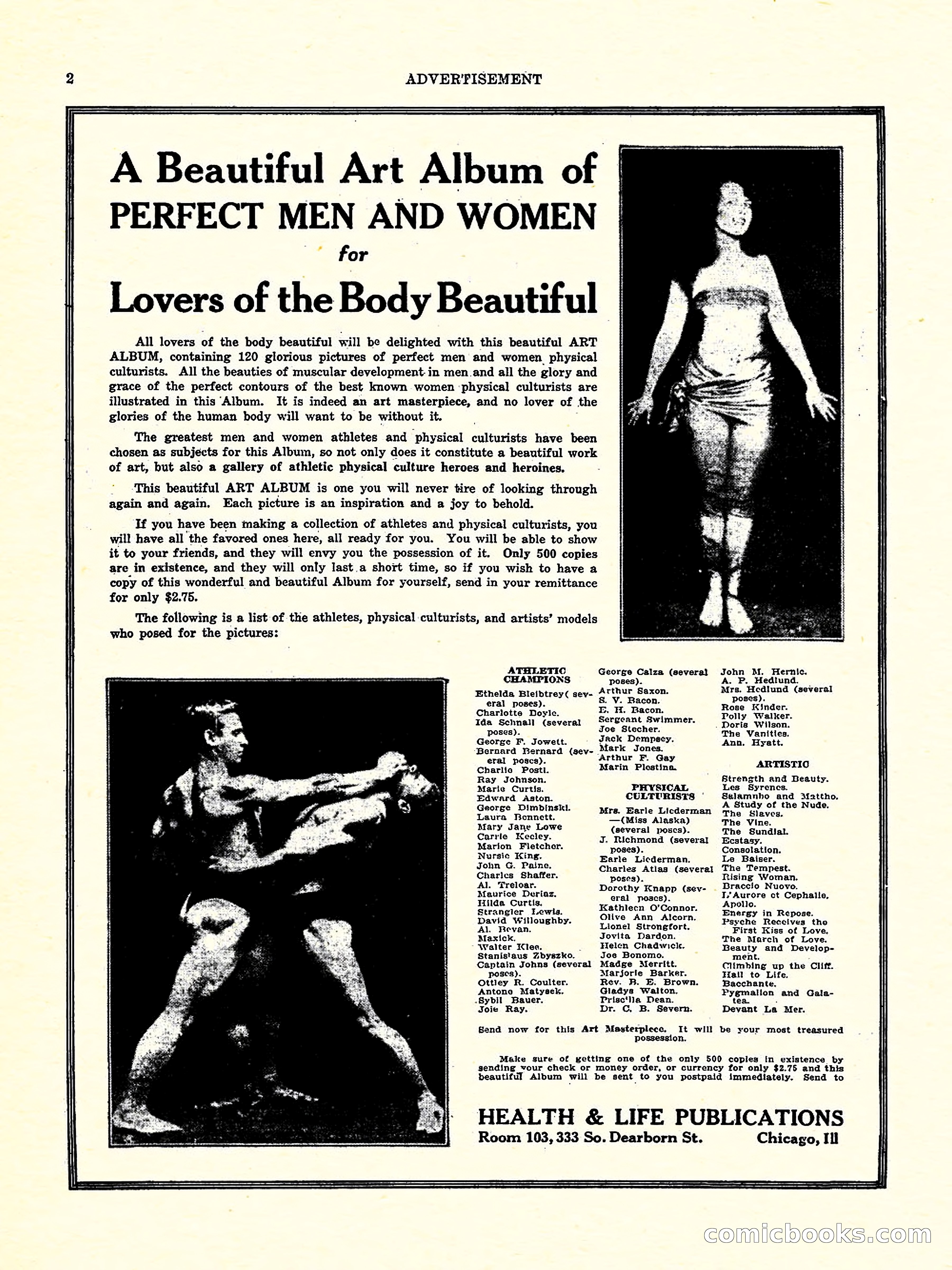 Weird Tales, Vol. 3, No. 4 — page 3 of 98