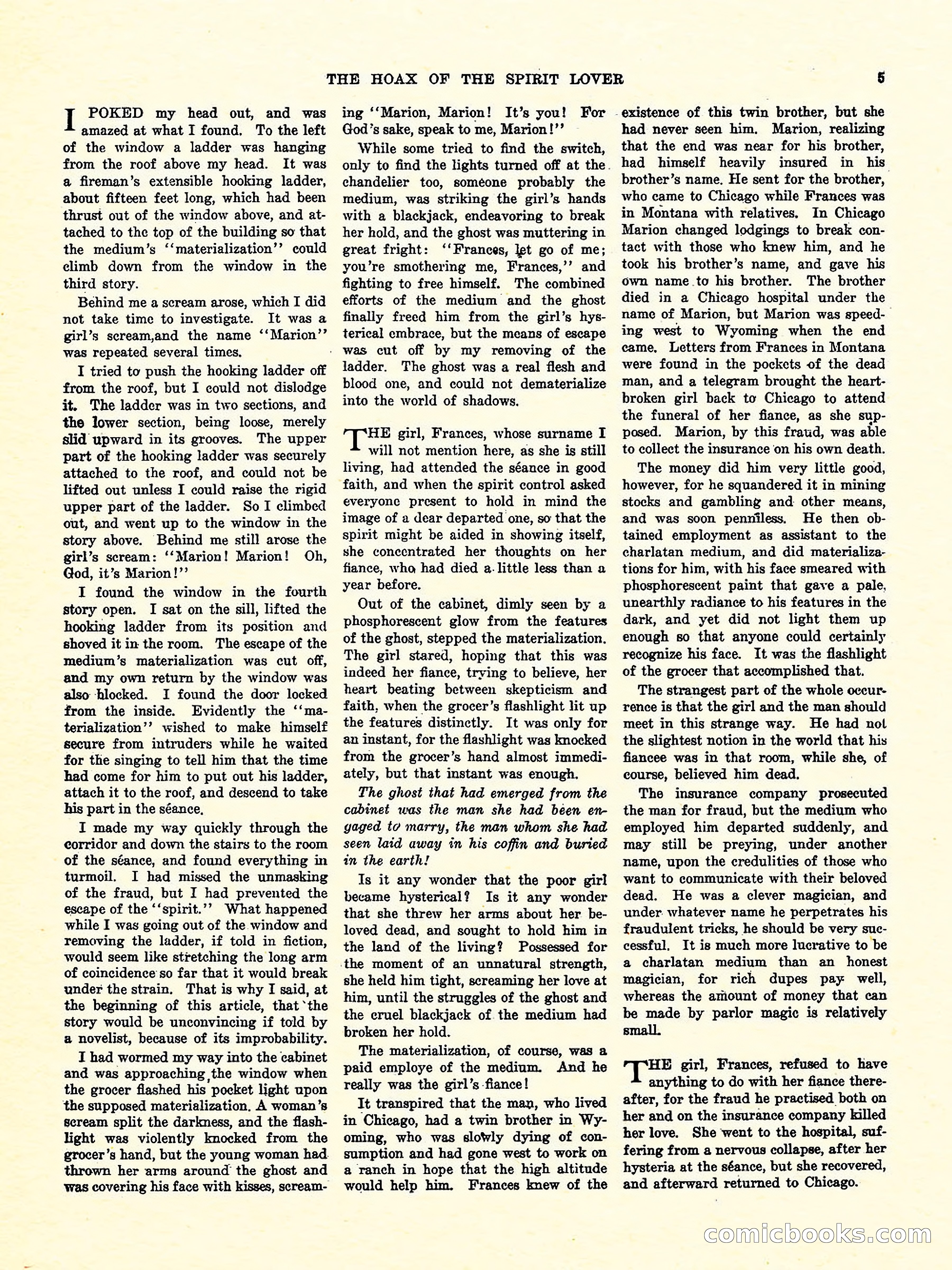 Weird Tales, Vol. 3, No. 4 — page 6 of 98