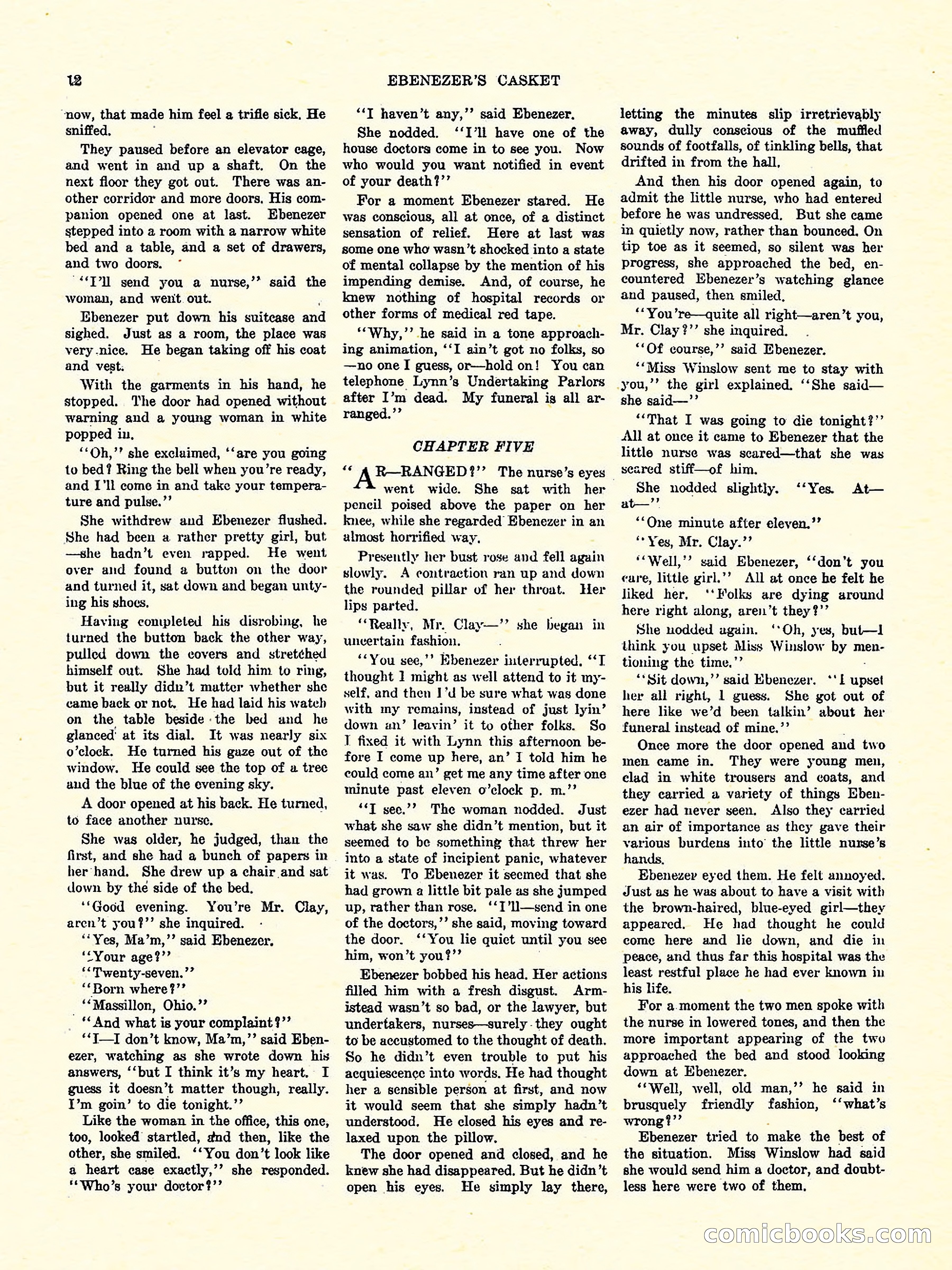 Weird Tales, Vol. 3, No. 4 — page 13 of 98