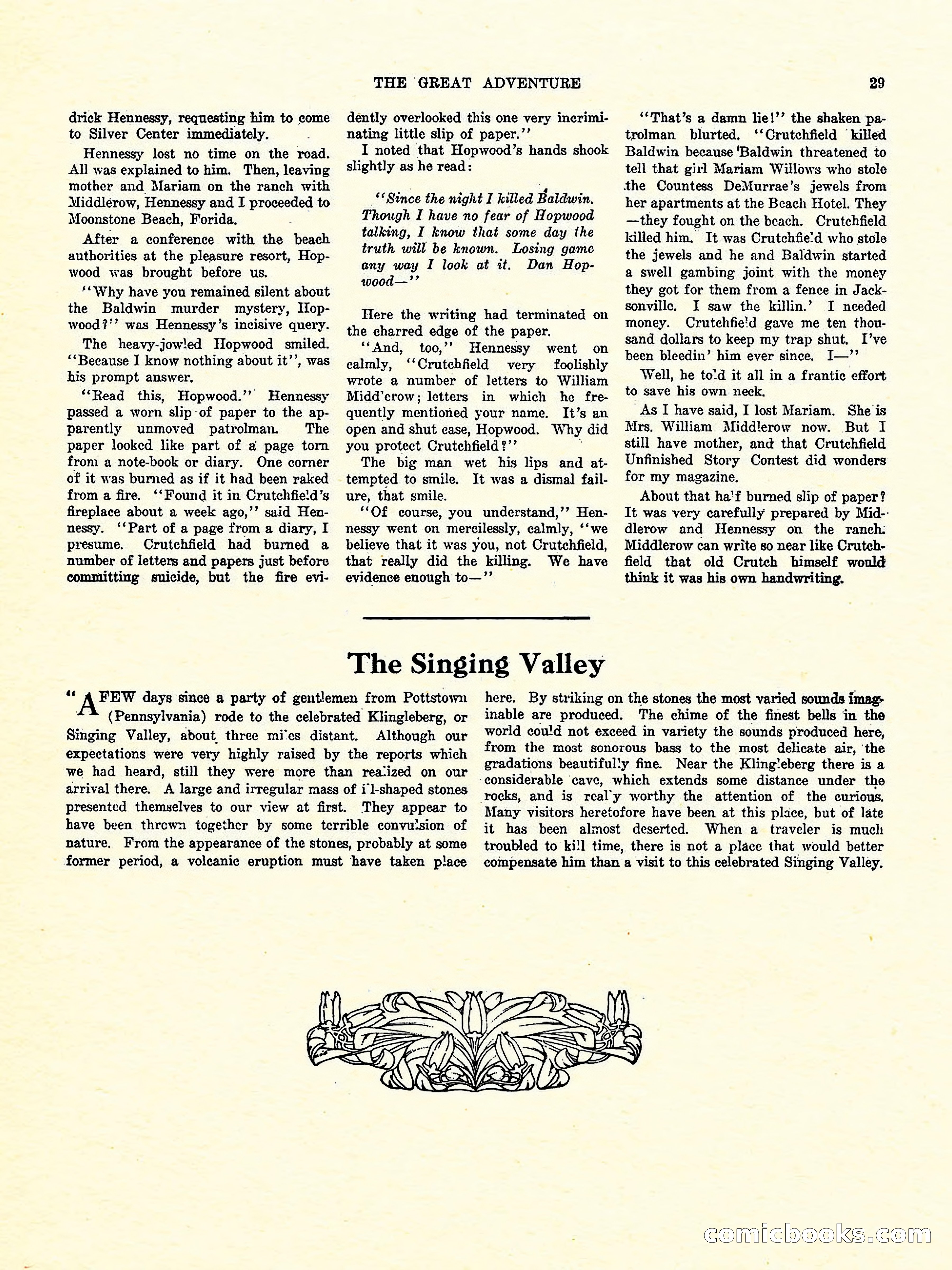 Weird Tales, Vol. 3, No. 4 — page 30 of 98