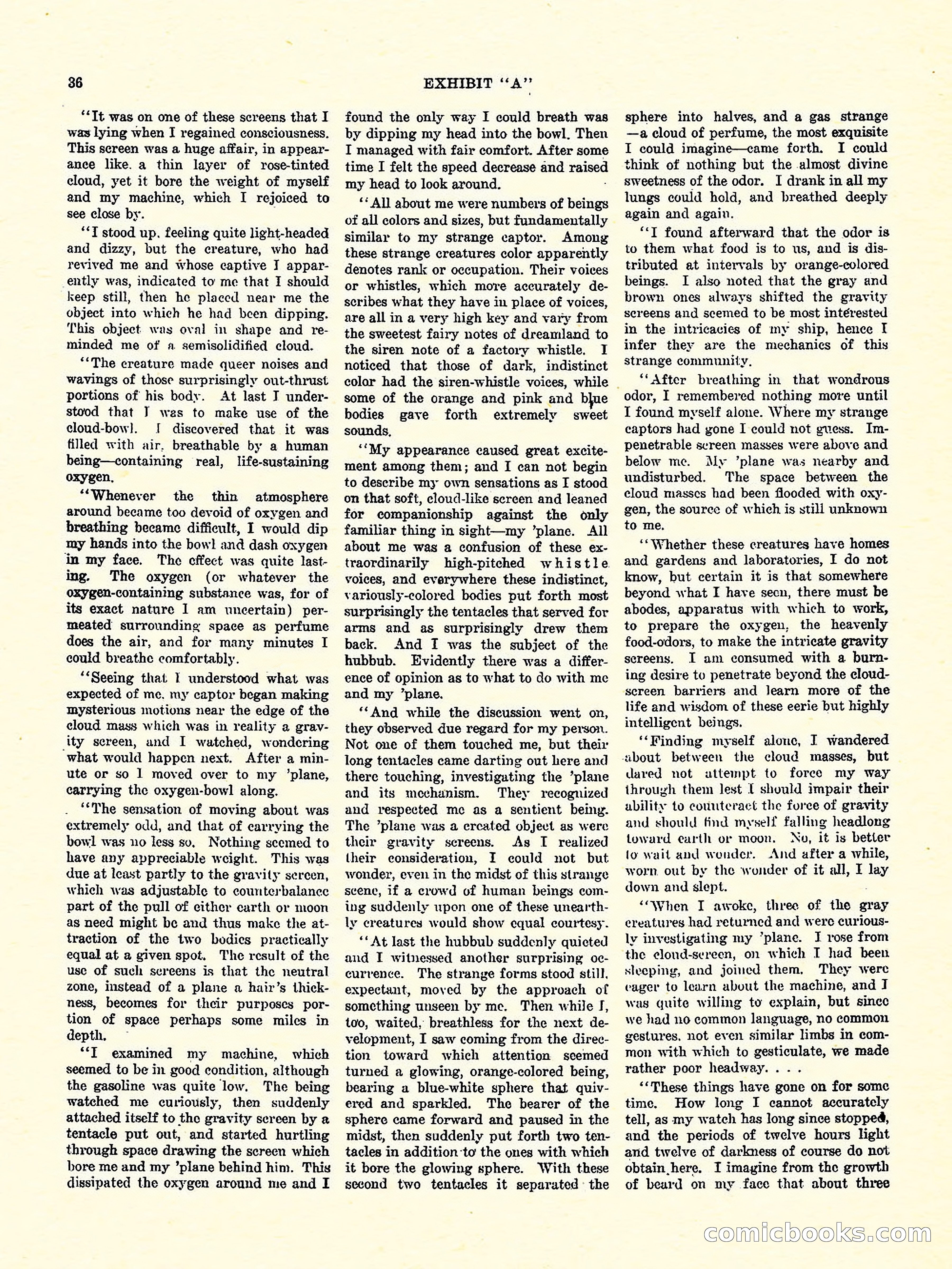 Weird Tales, Vol. 3, No. 4 — page 37 of 98