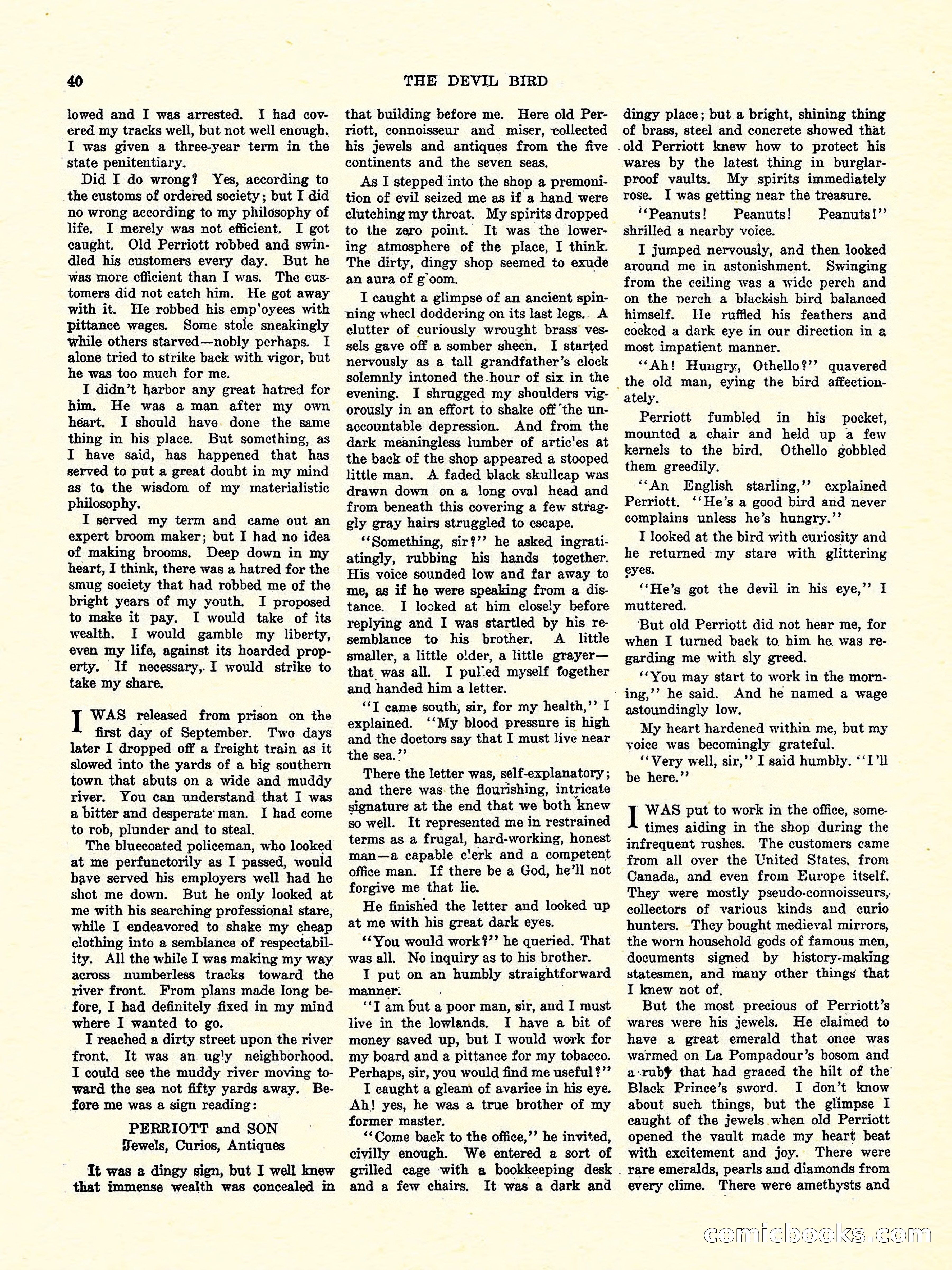 Weird Tales, Vol. 3, No. 4 — page 41 of 98