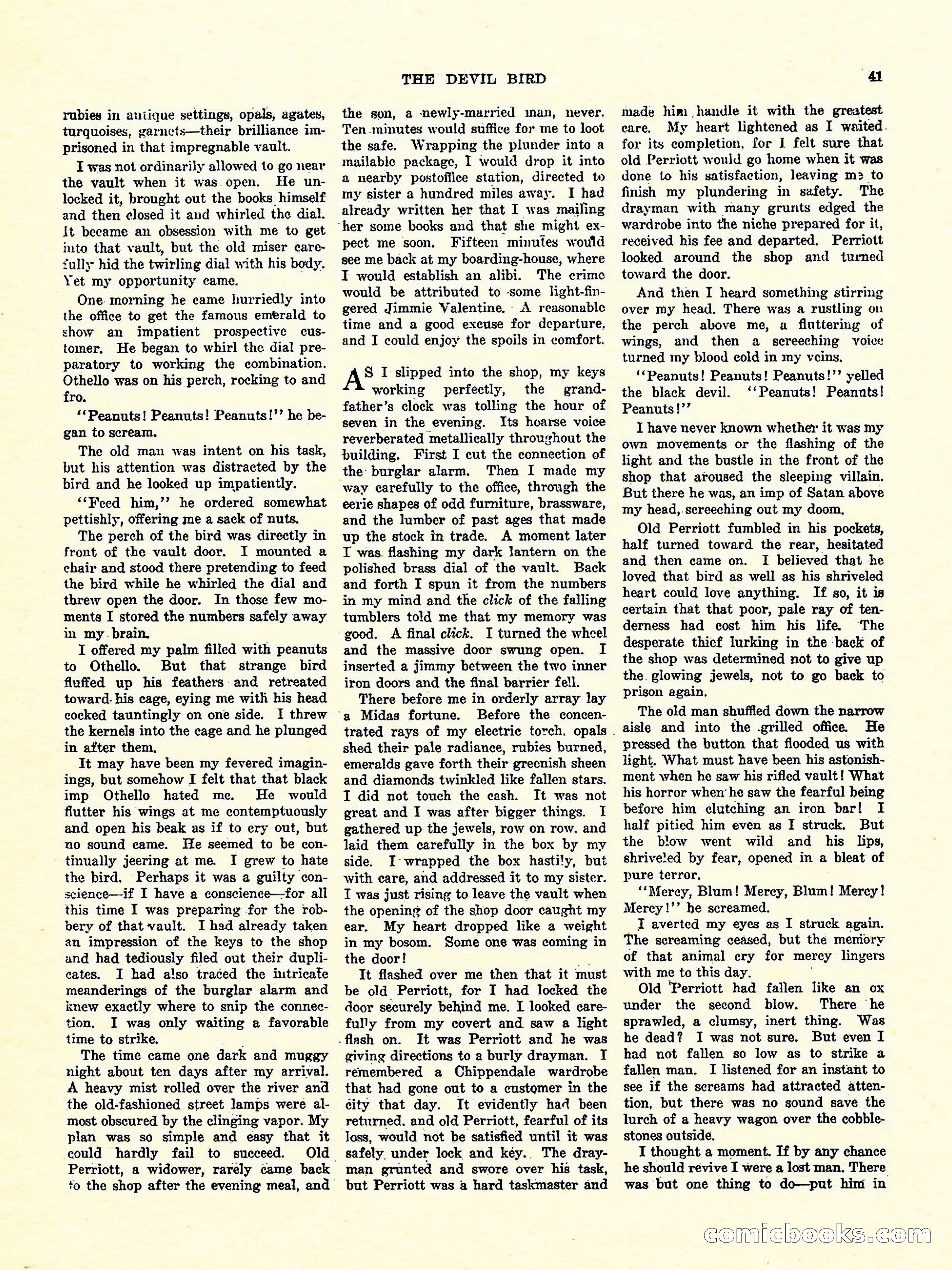 Weird Tales, Vol. 3, No. 4 — page 42 of 98