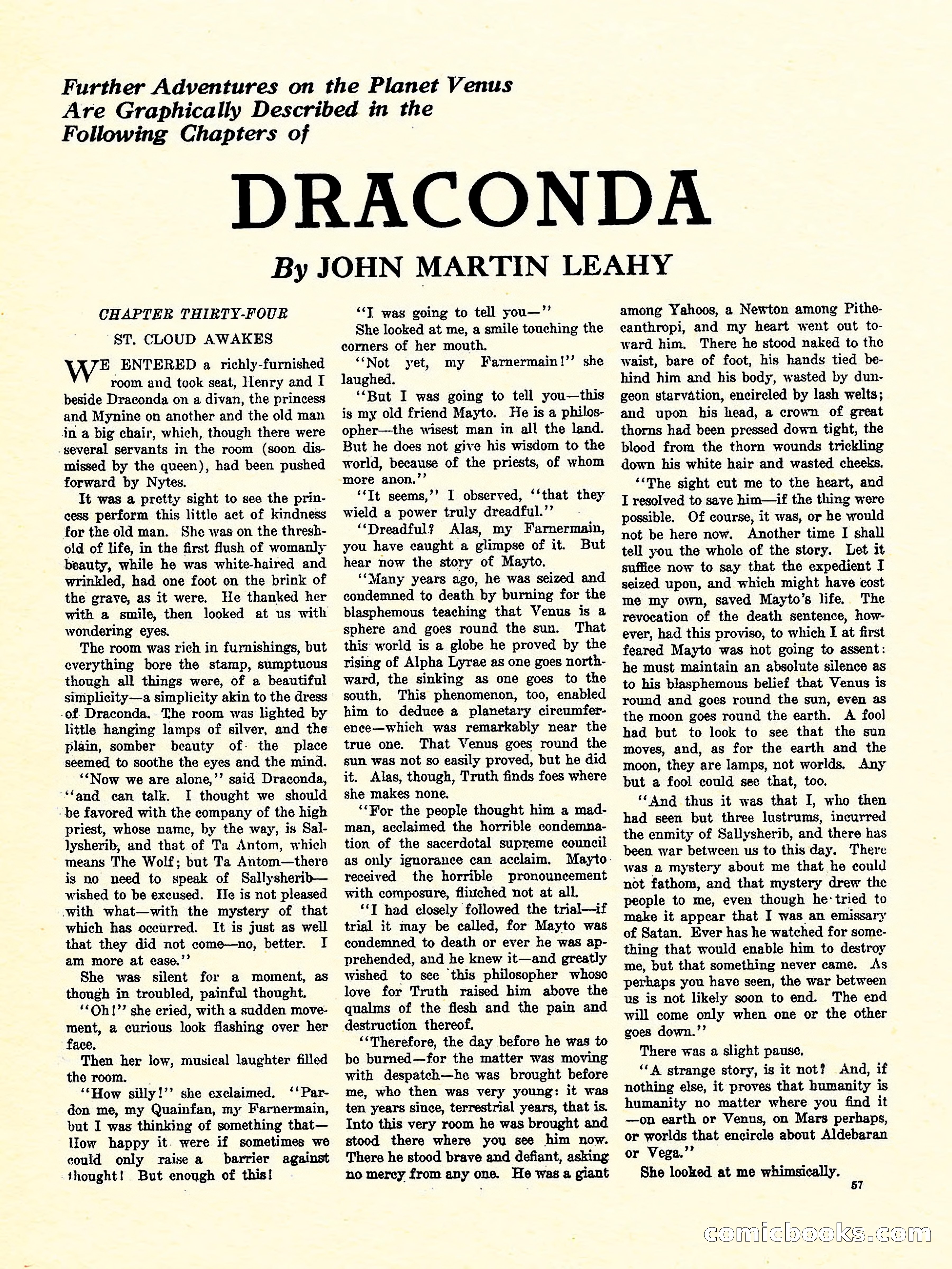 Weird Tales, Vol. 3, No. 4 — page 58 of 98