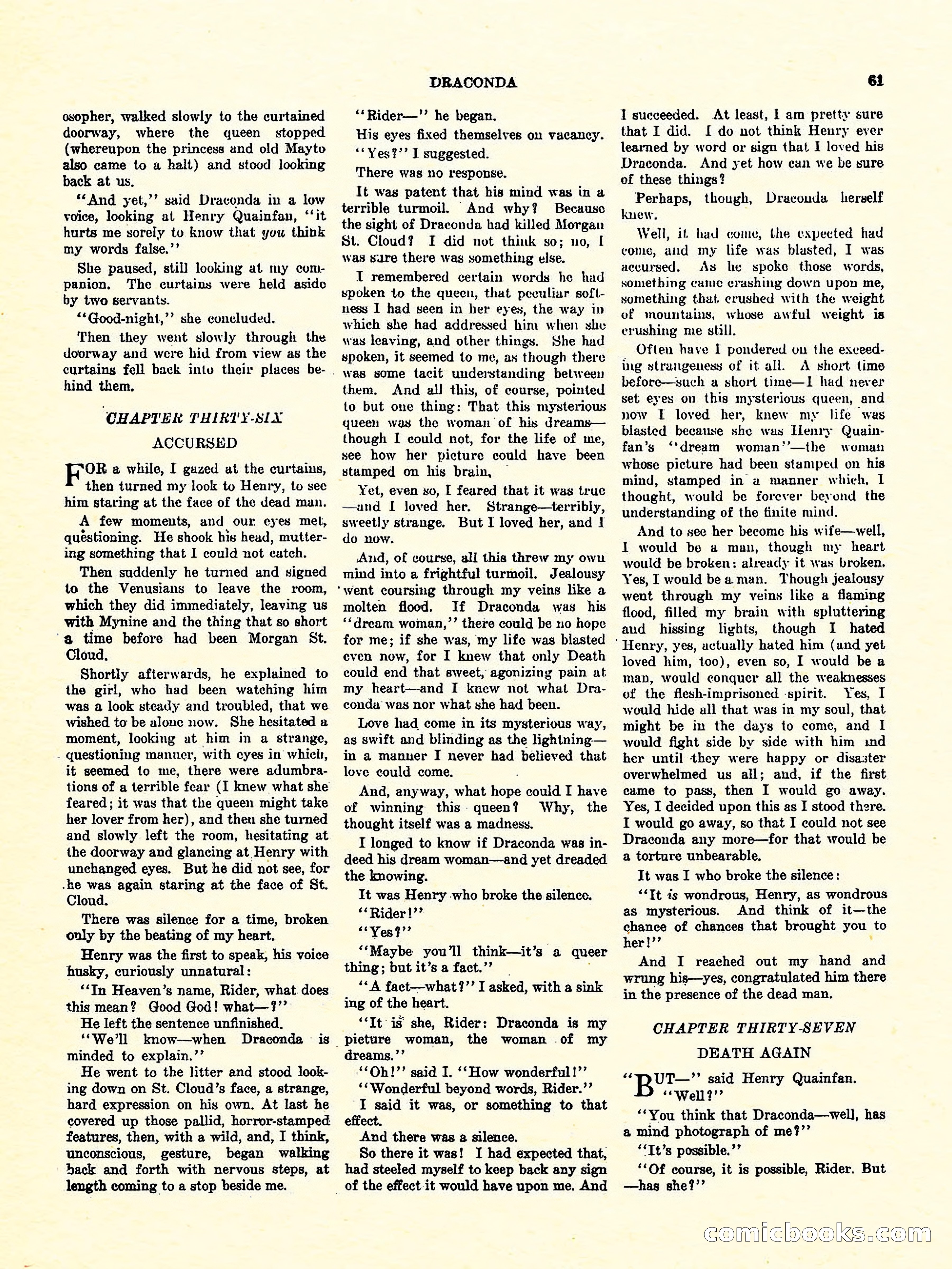 Weird Tales, Vol. 3, No. 4 — page 62 of 98