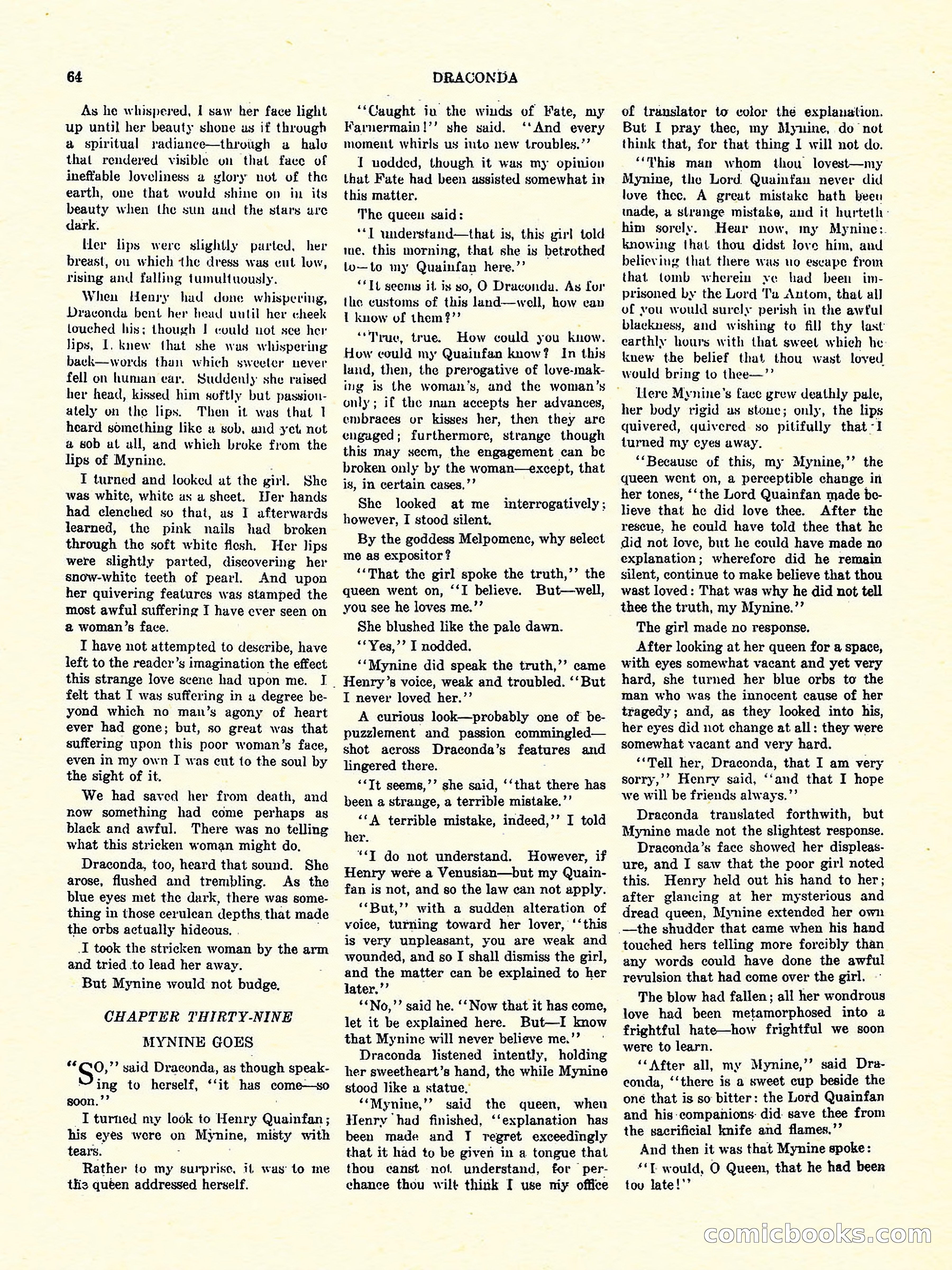 Weird Tales, Vol. 3, No. 4 — page 65 of 98