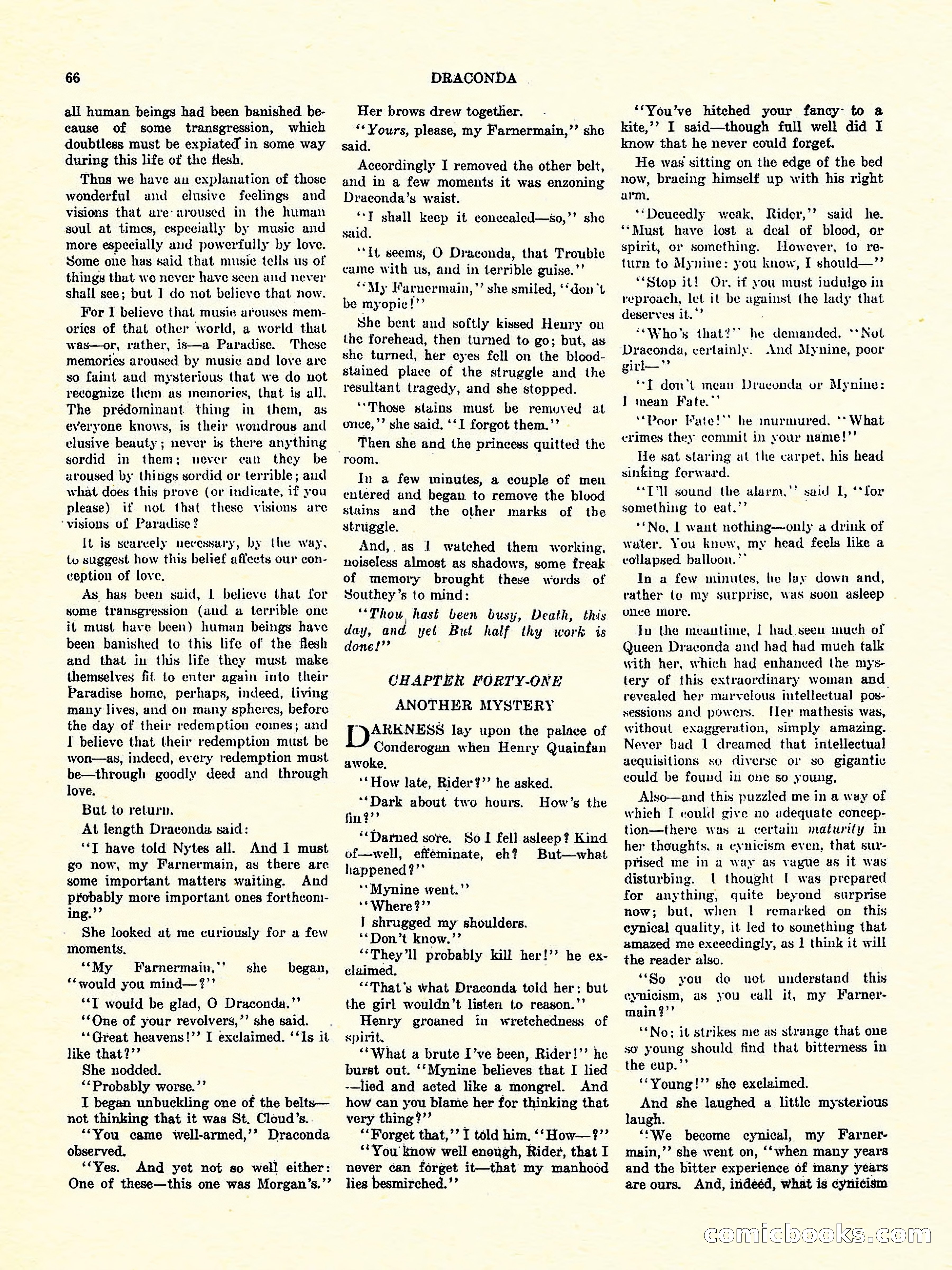 Weird Tales, Vol. 3, No. 4 — page 67 of 98