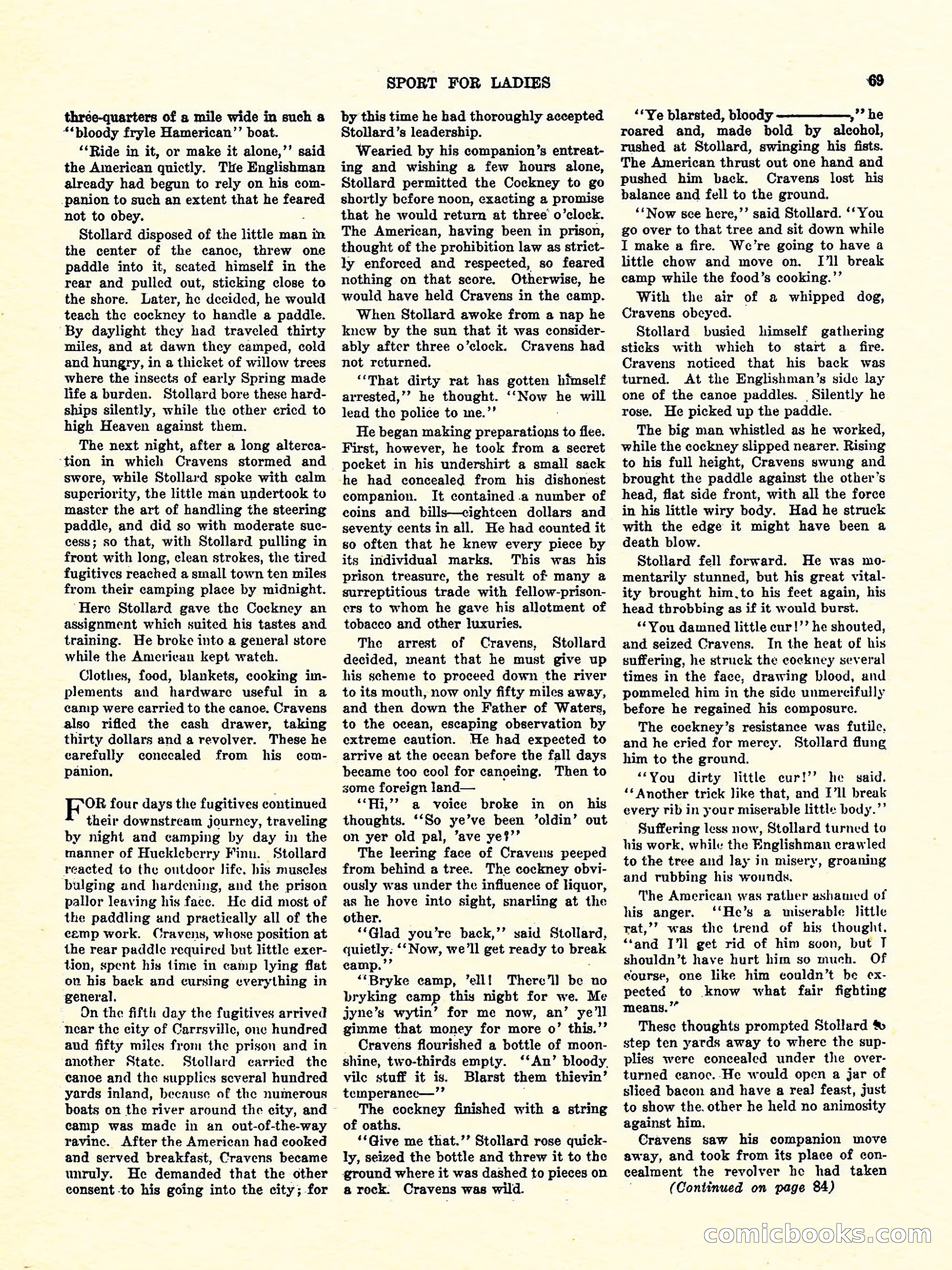 Weird Tales, Vol. 3, No. 4 — page 70 of 98