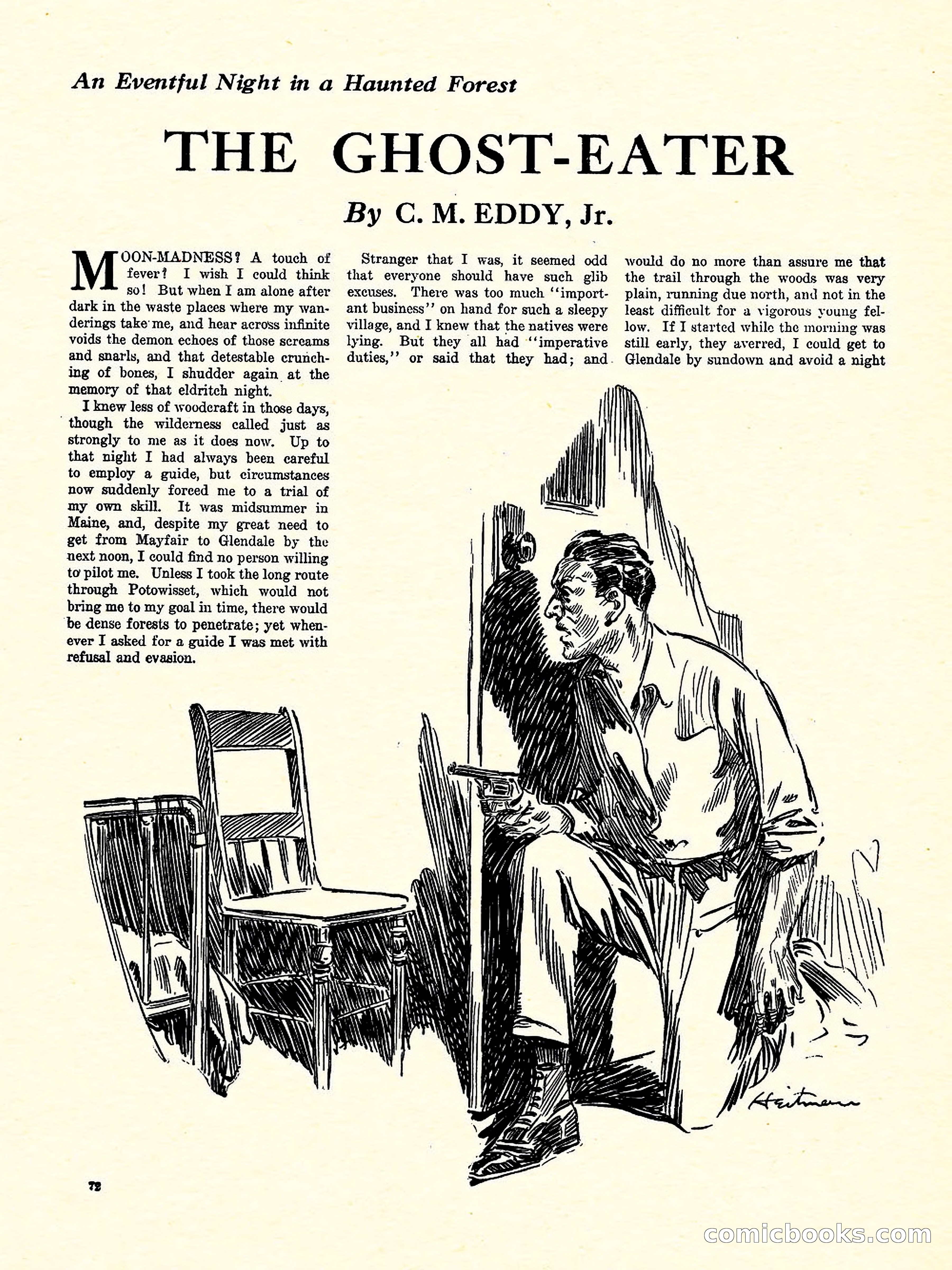 Weird Tales, Vol. 3, No. 4 — page 73 of 98