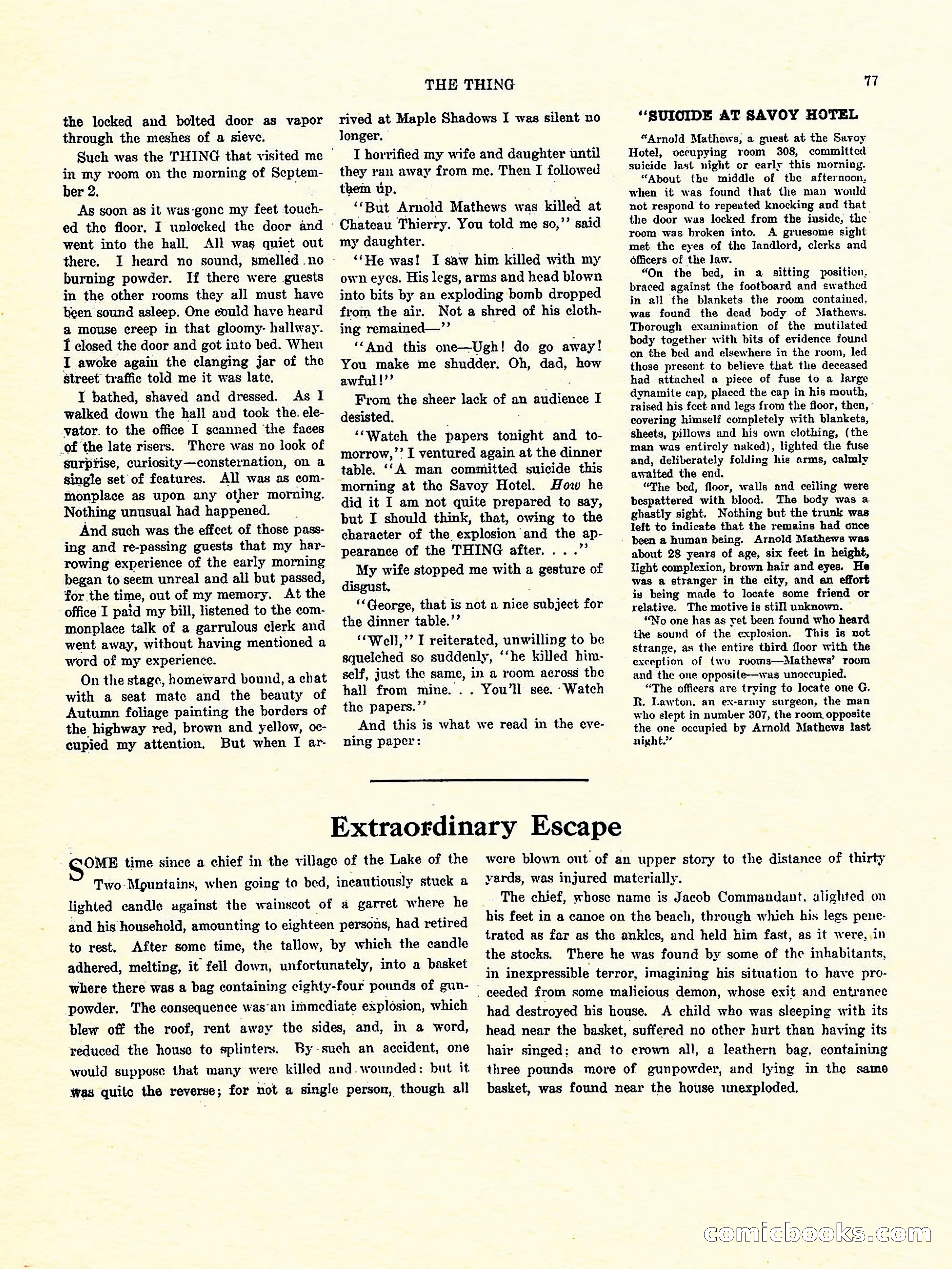 Weird Tales, Vol. 3, No. 4 — page 78 of 98