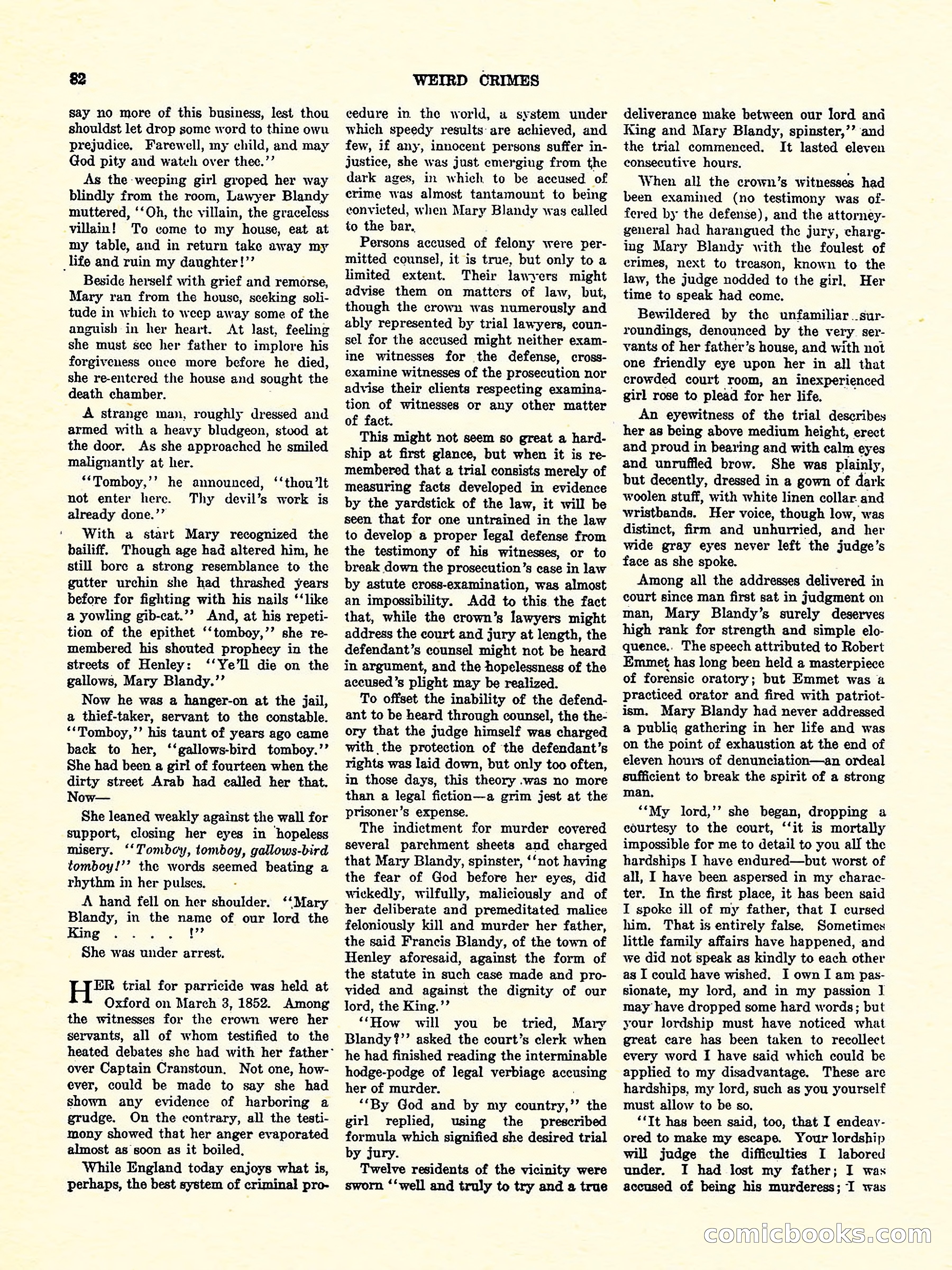 Weird Tales, Vol. 3, No. 4 — page 83 of 98