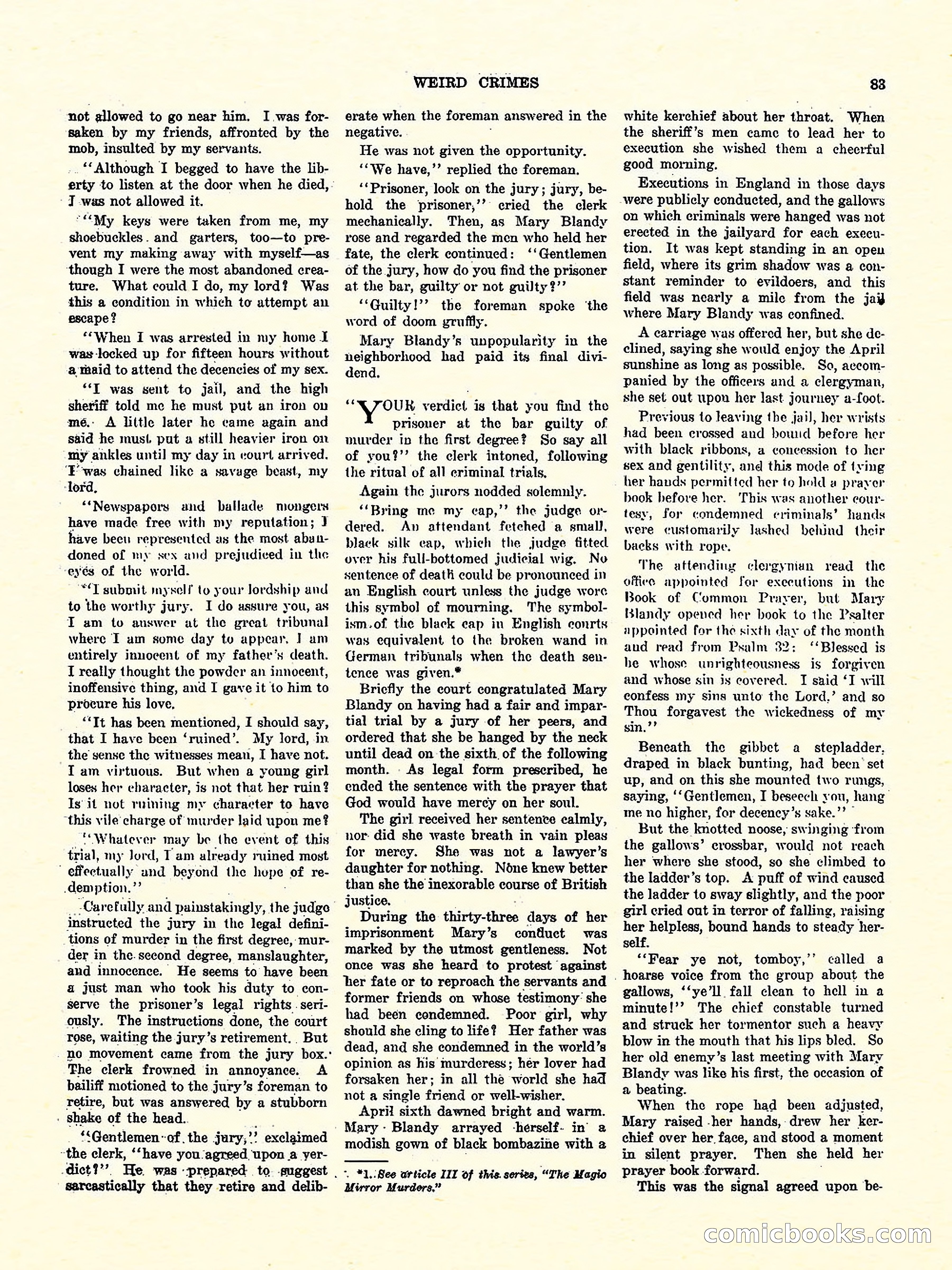 Weird Tales, Vol. 3, No. 4 — page 84 of 98