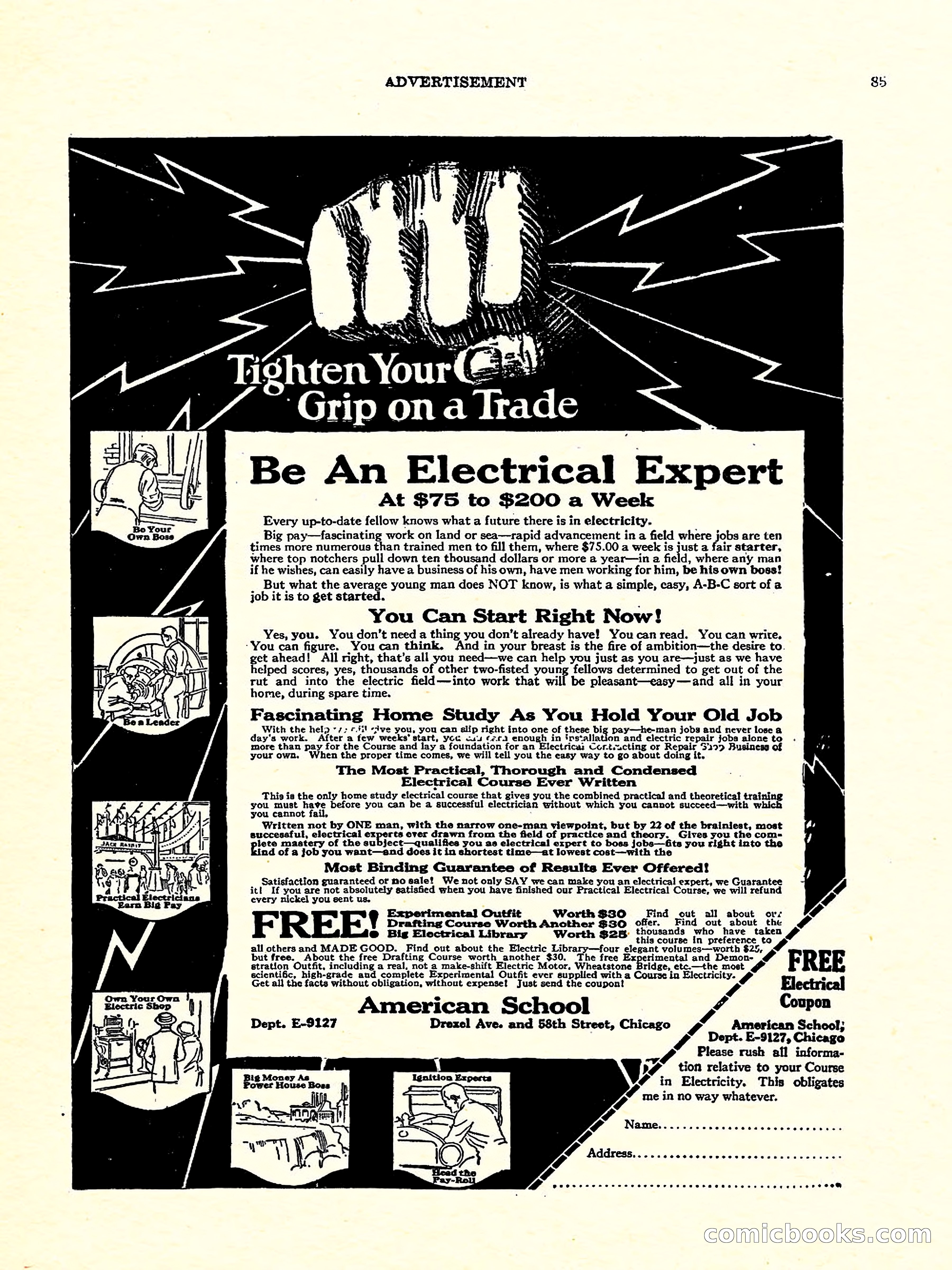 Weird Tales, Vol. 3, No. 4 — page 86 of 98