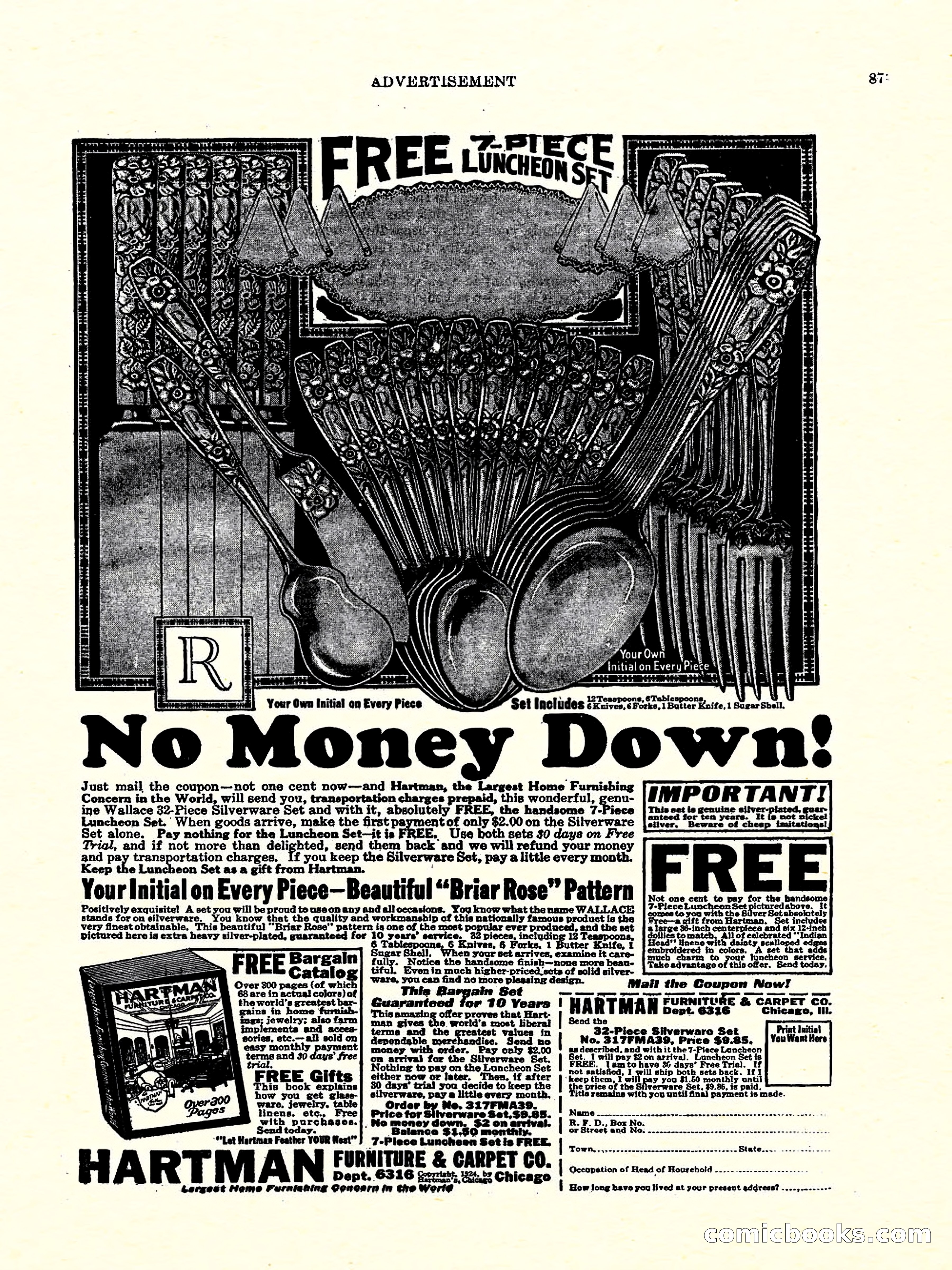 Weird Tales, Vol. 3, No. 4 — page 88 of 98