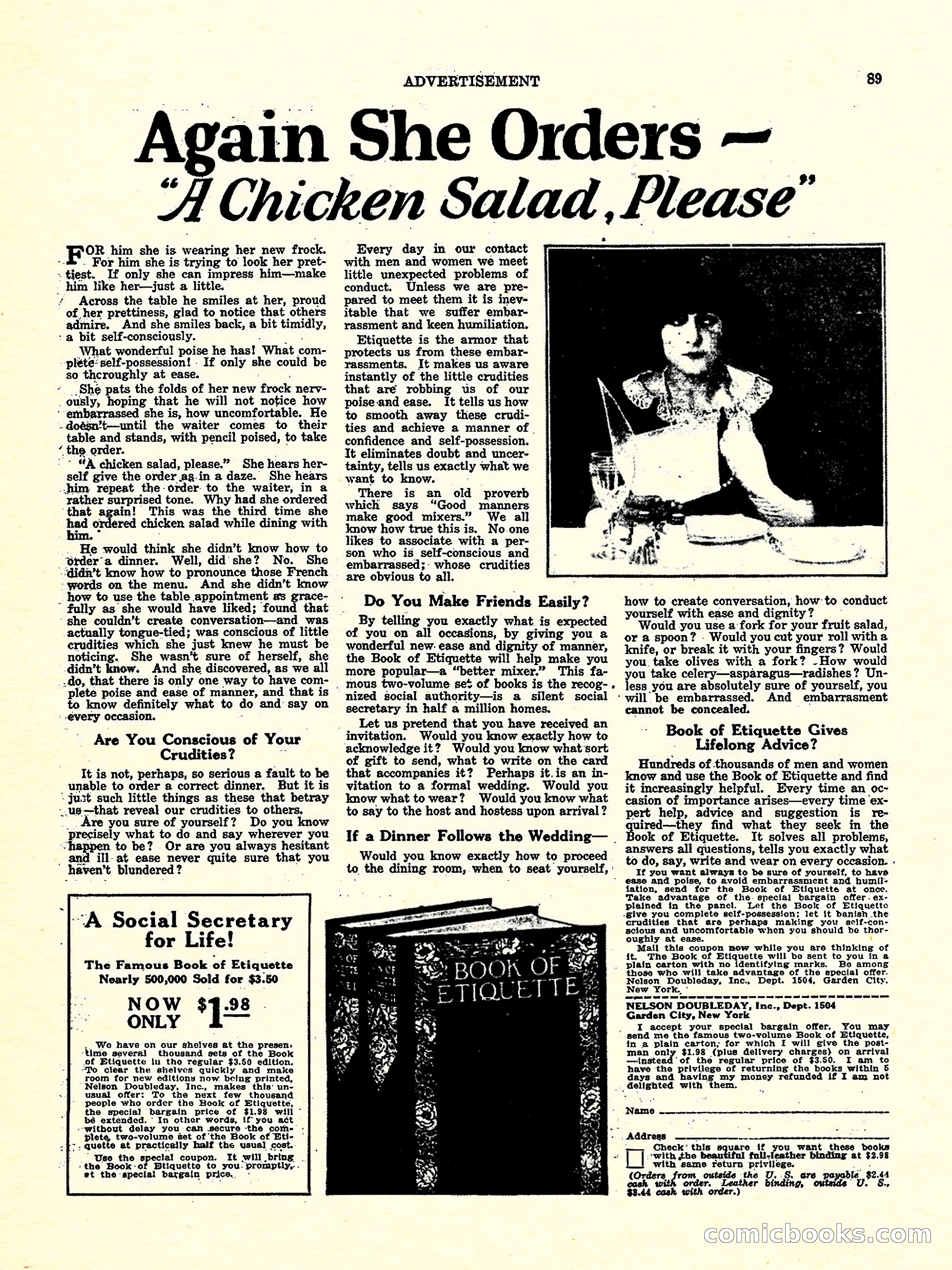 Weird Tales, Vol. 3, No. 4 — page 90 of 98