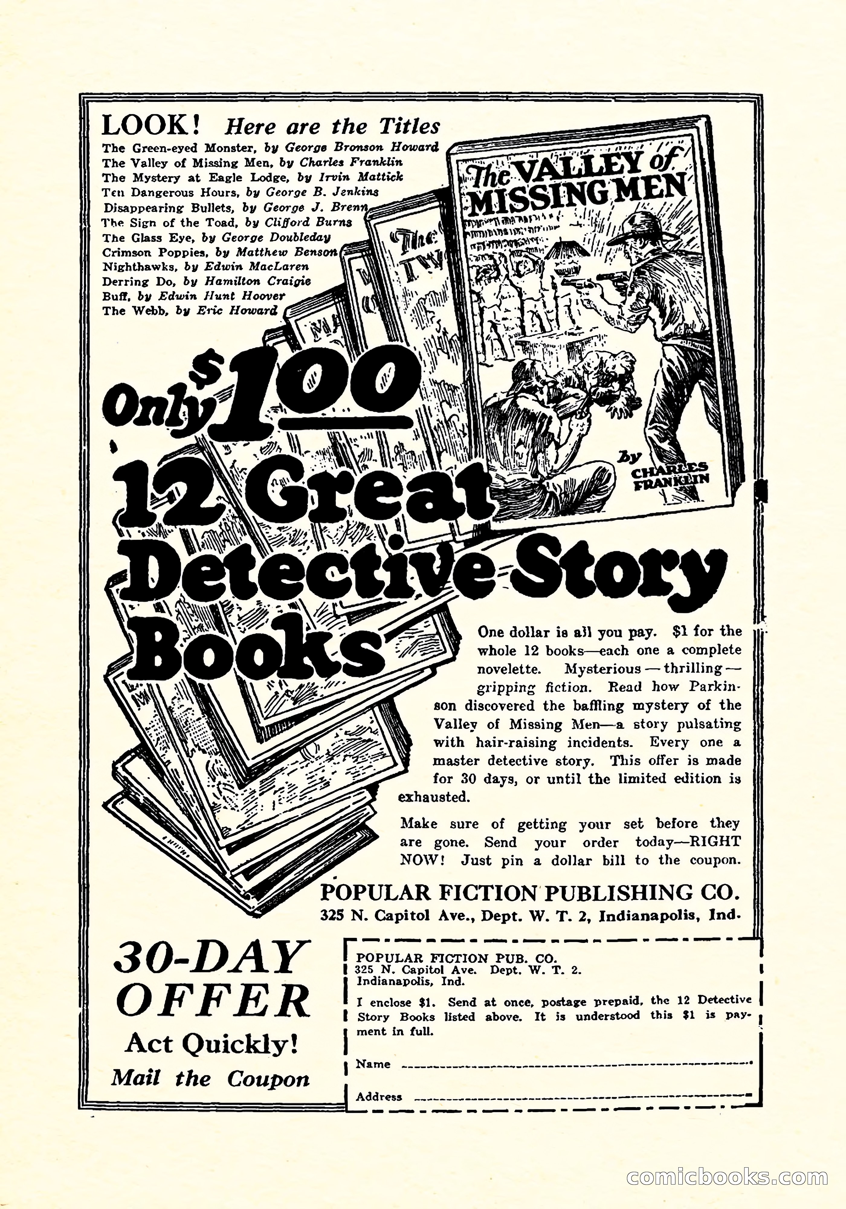 Weird Tales, Vol. 4, No. 3 — page 2 of 194