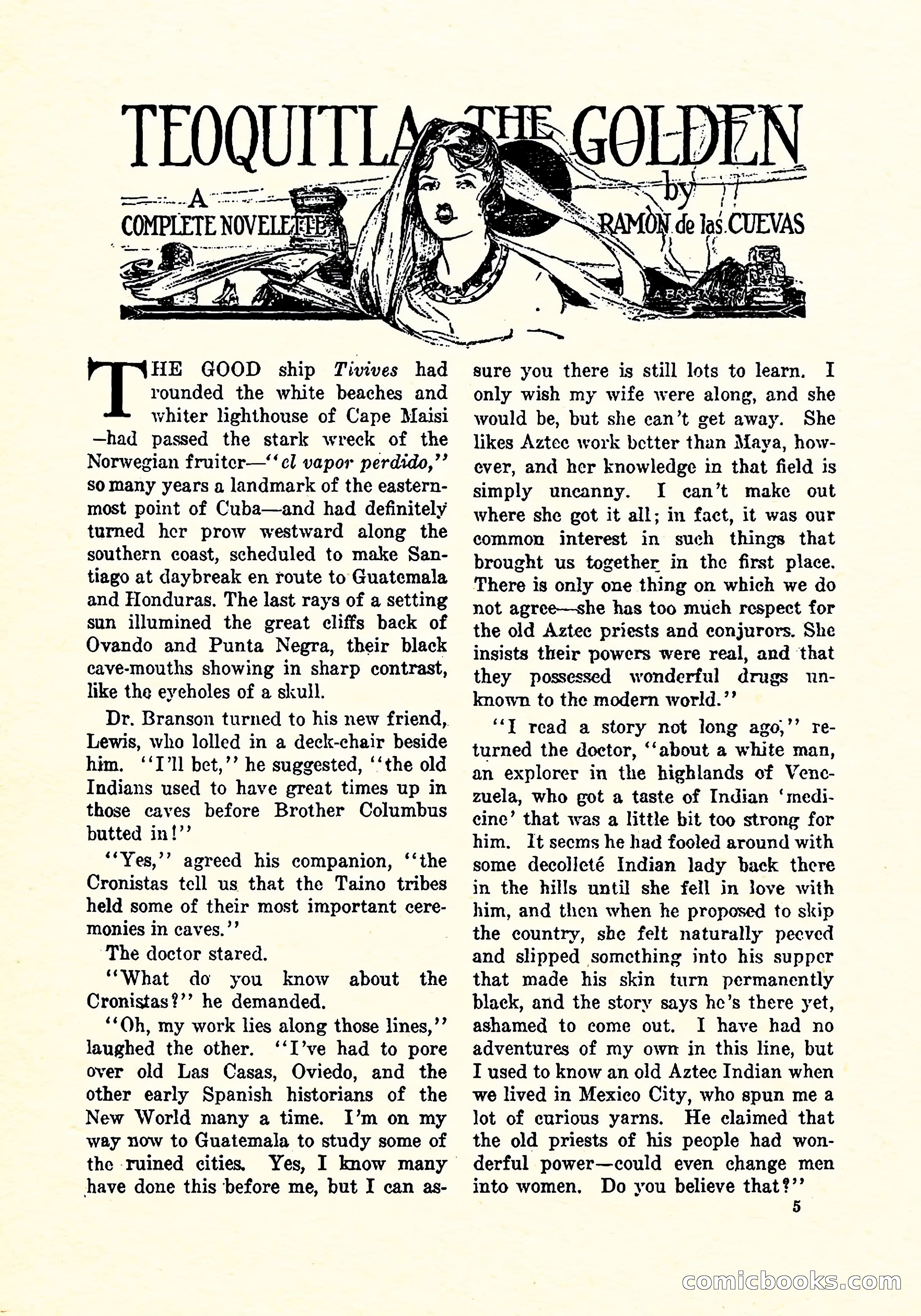 Weird Tales, Vol. 4, No. 3 — page 6 of 194