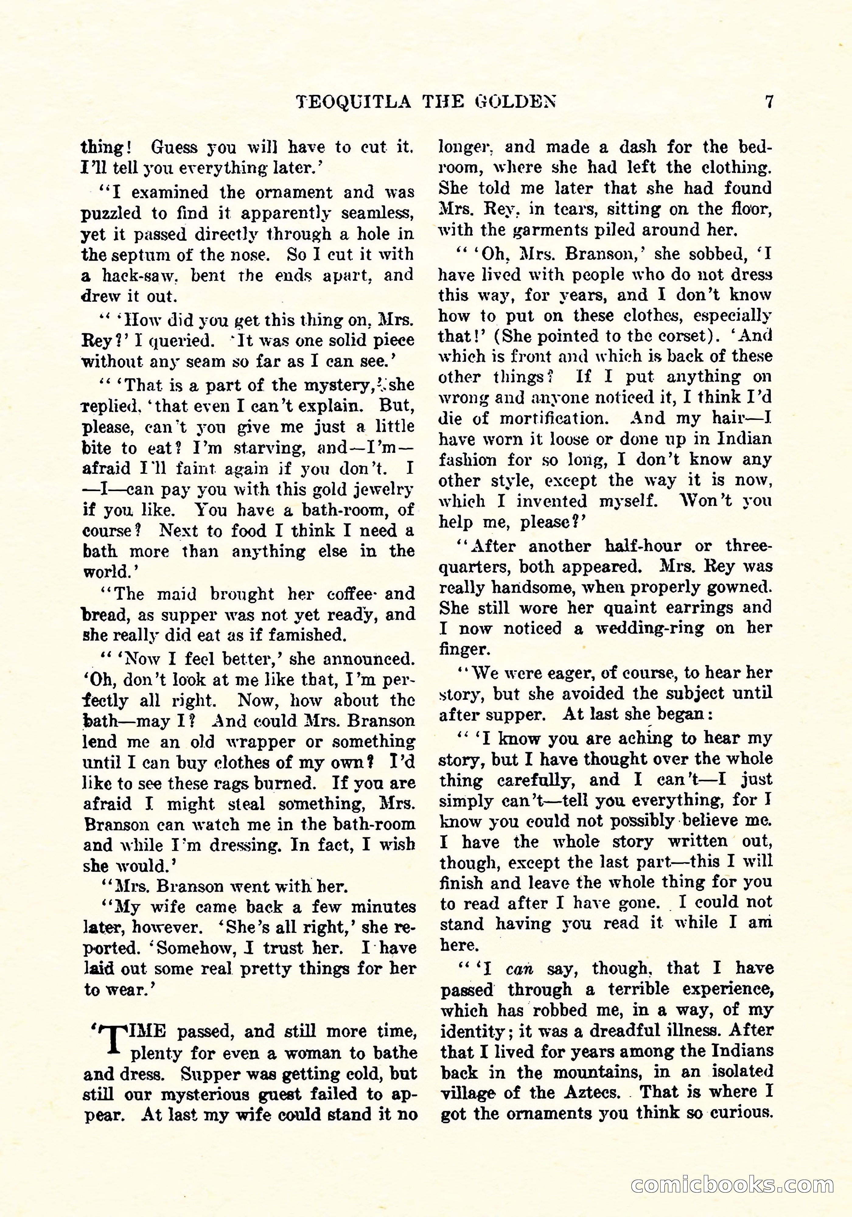 Weird Tales, Vol. 4, No. 3 — page 8 of 194